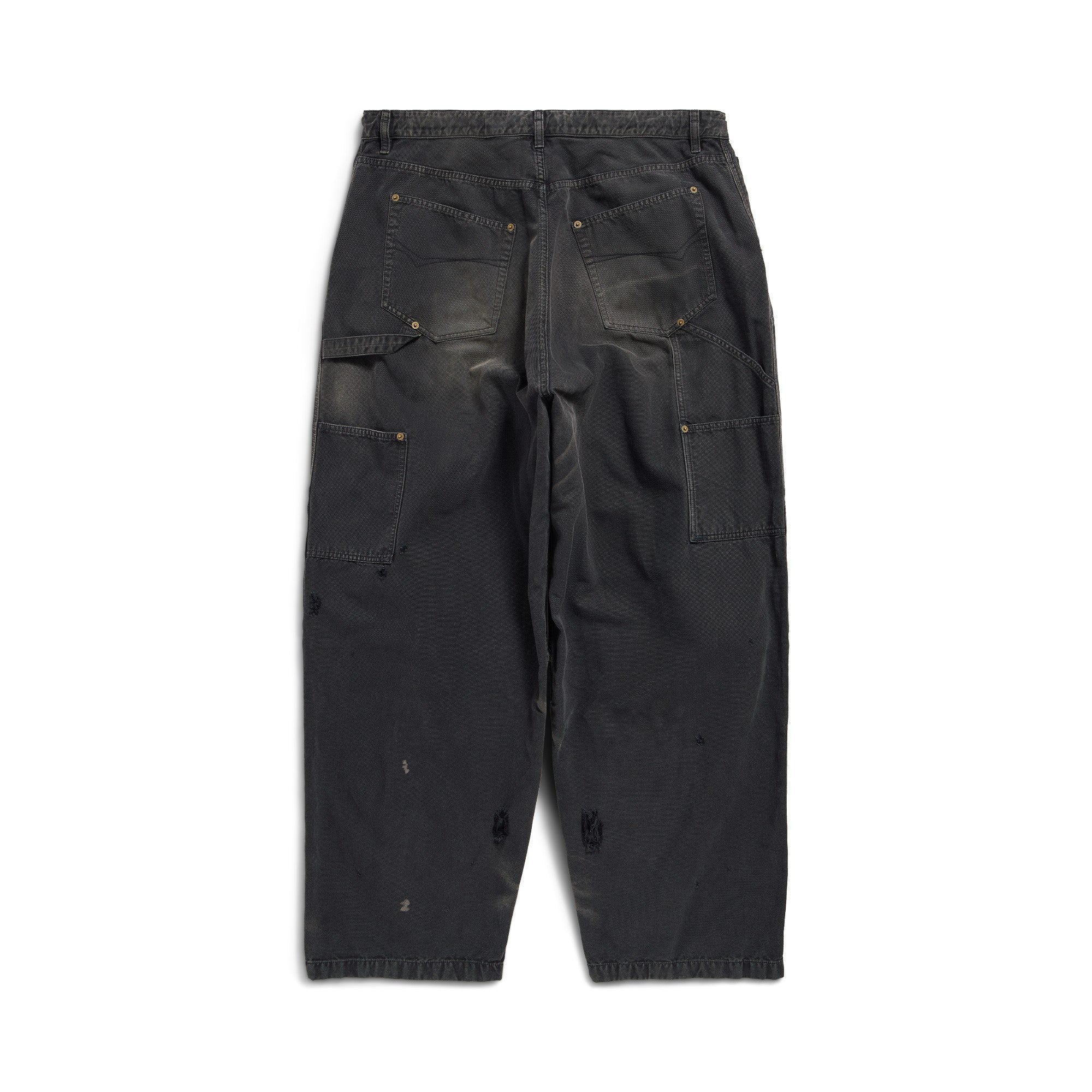 Double Knee Pants - Black - Image 2