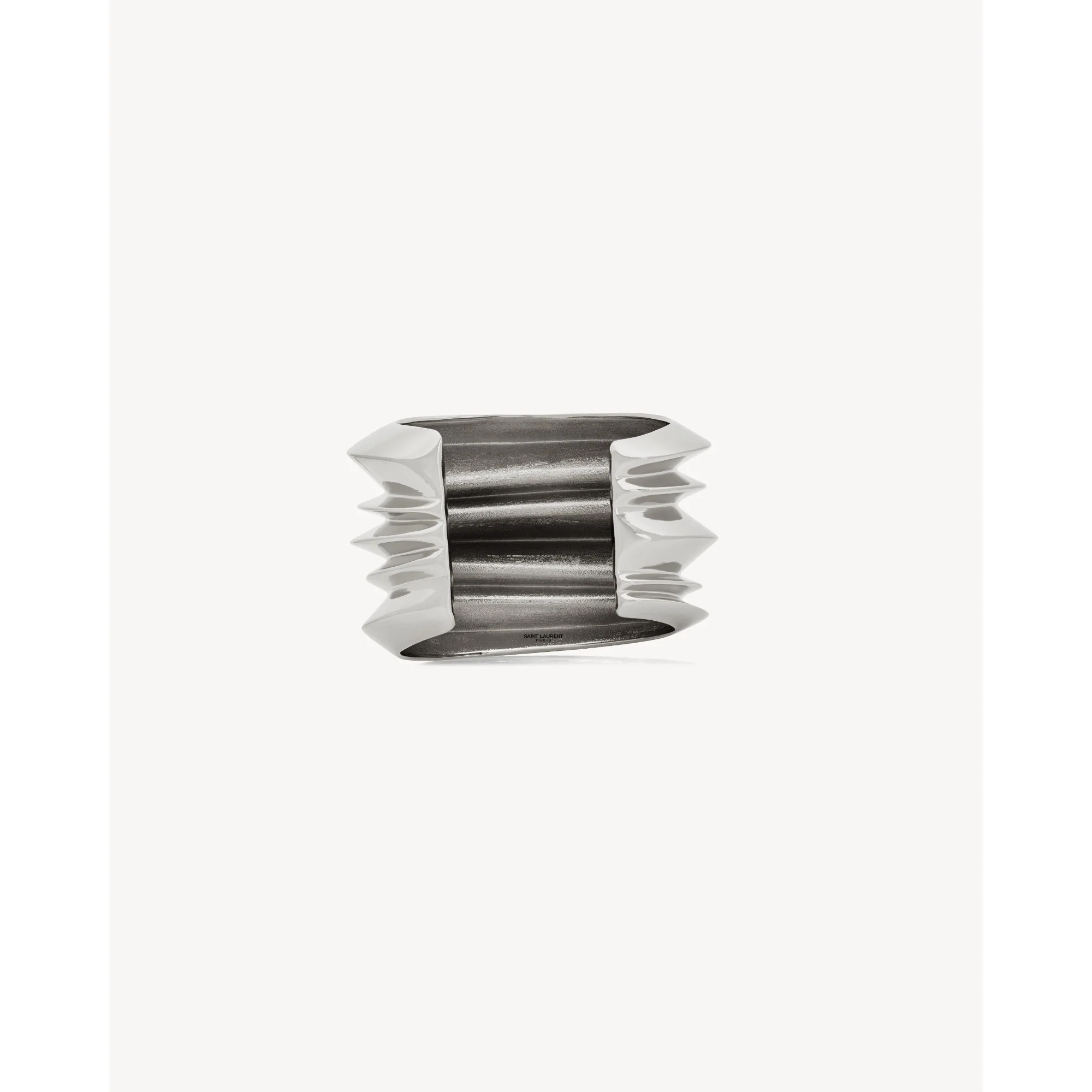 High Stacked Cuff - Palladium - Image 4