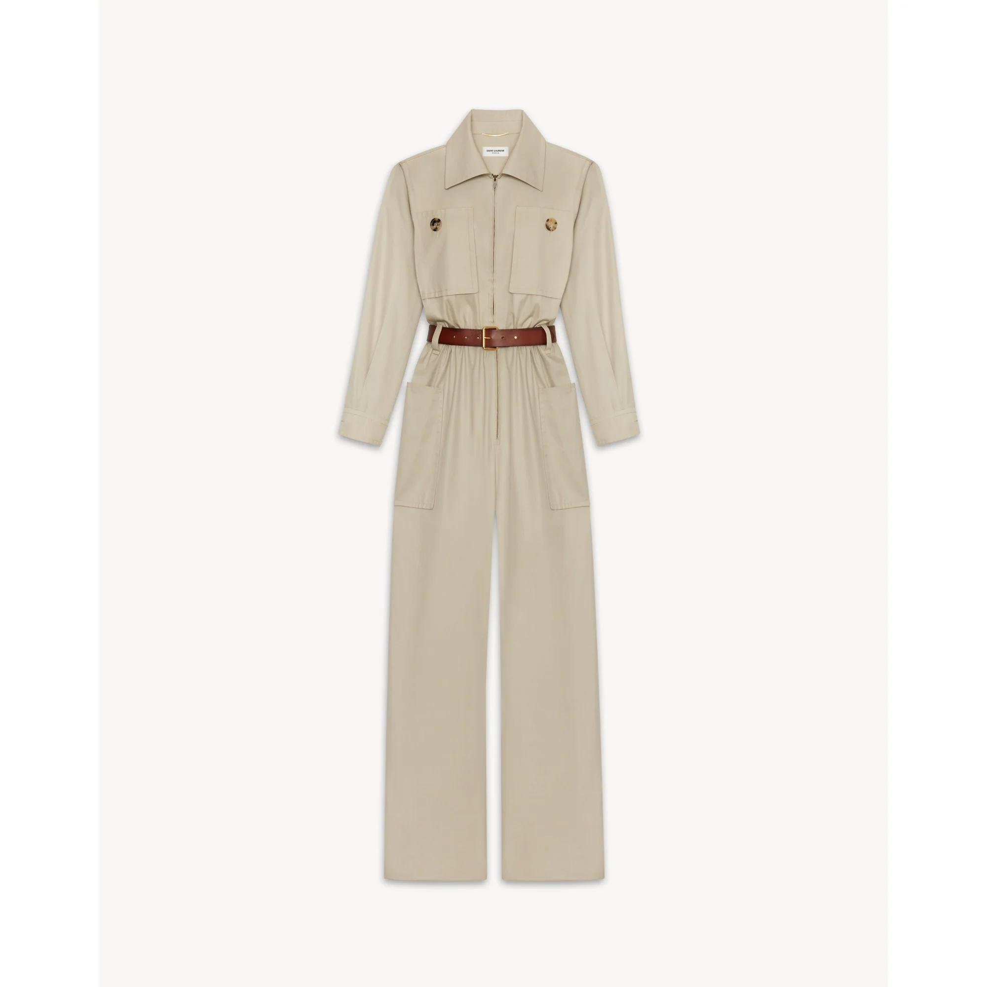 Combinaison Twill De Cotoni - Beige Clair - Image 2