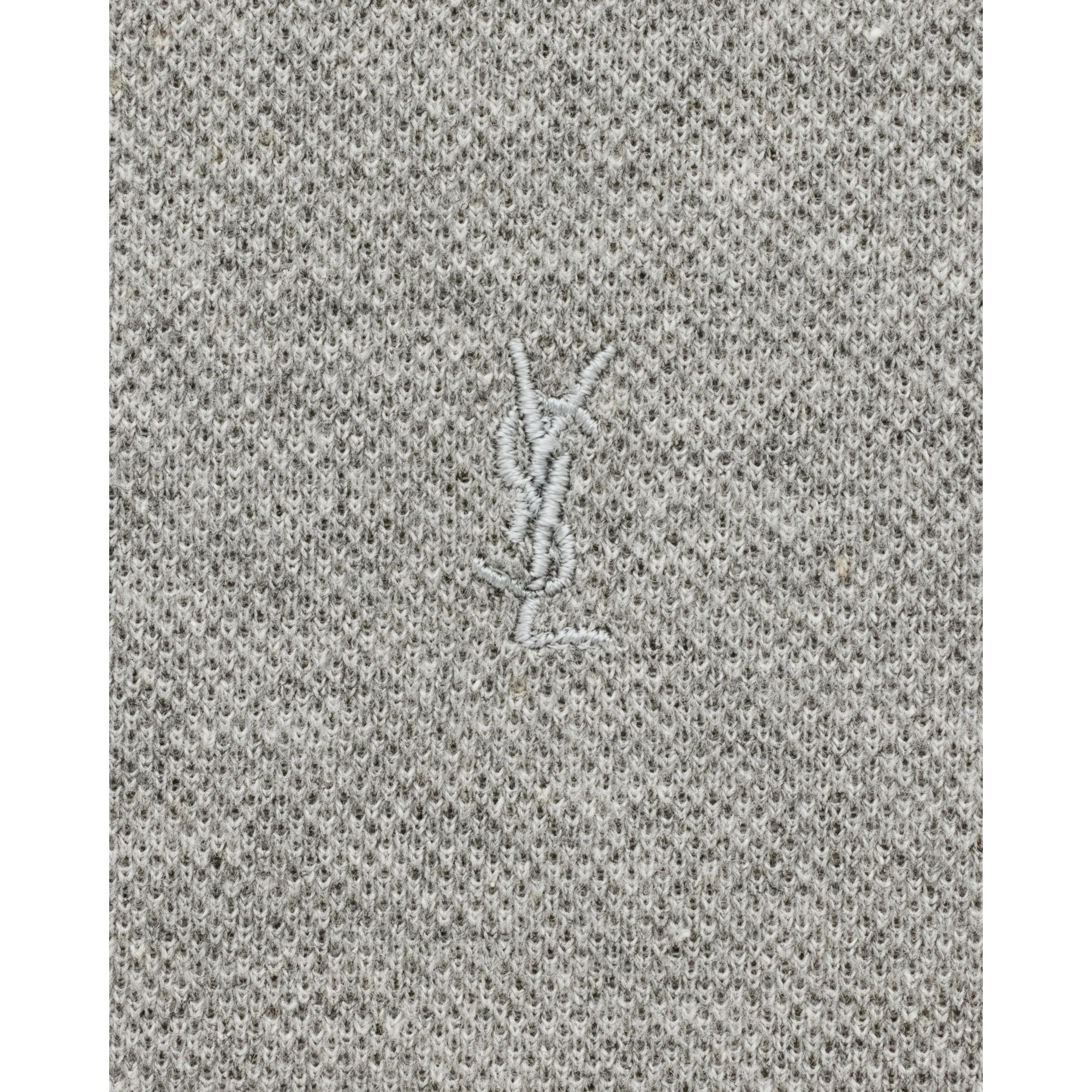 Polo Pique Coton Polyester - Gris Chine - Image 4