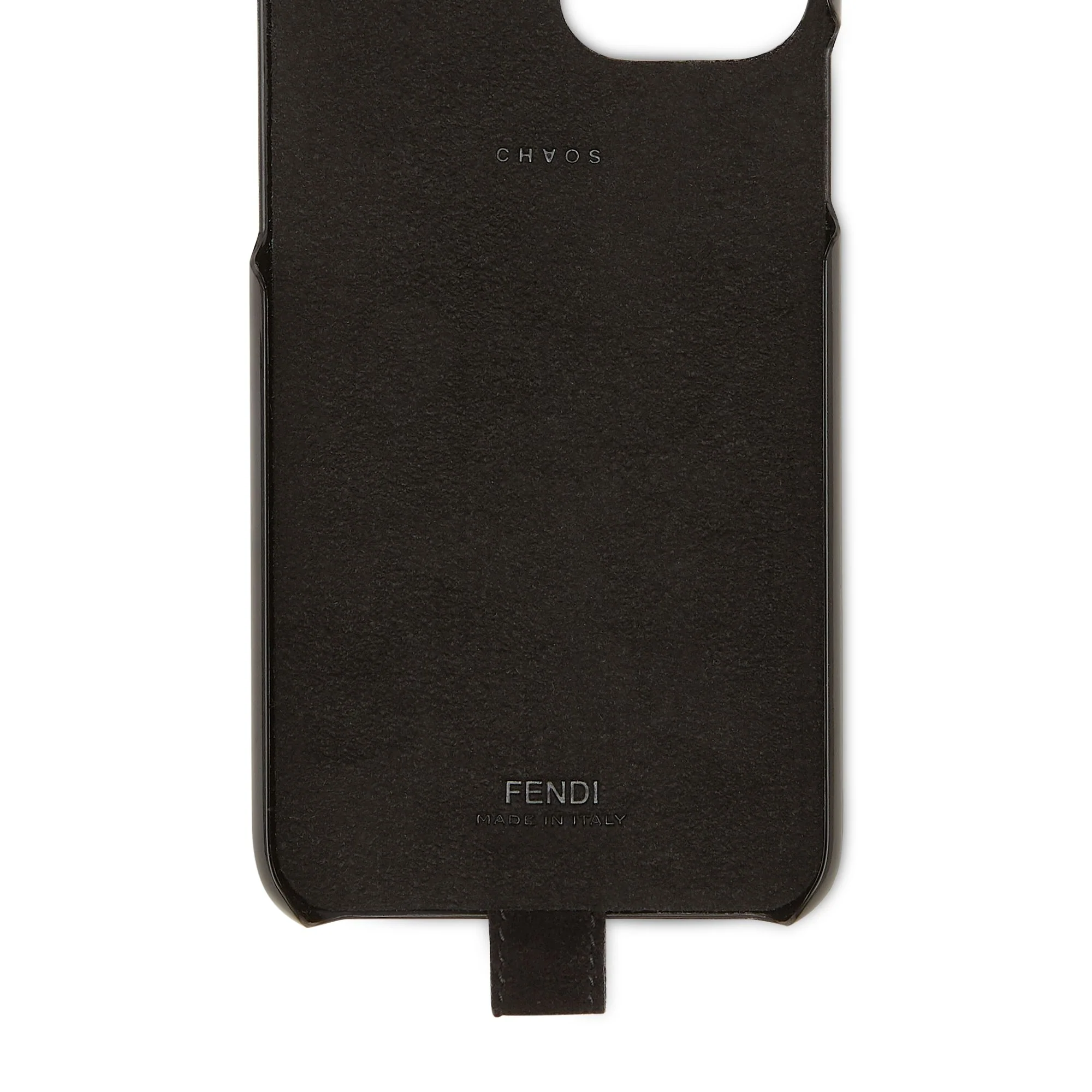 Women's Fendi Chaos Phone Pouch 11 Pro - Soft Gold + Black - Image 2