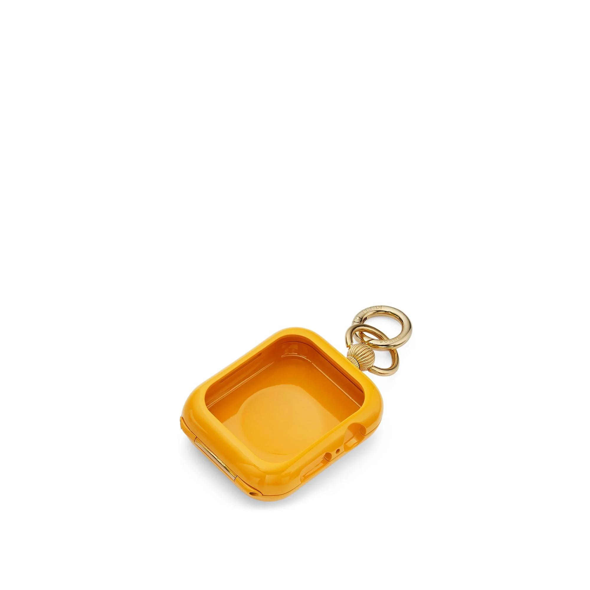 Women's Fendi Chaos Smartwatch Case - Soft Gold + Mandarin