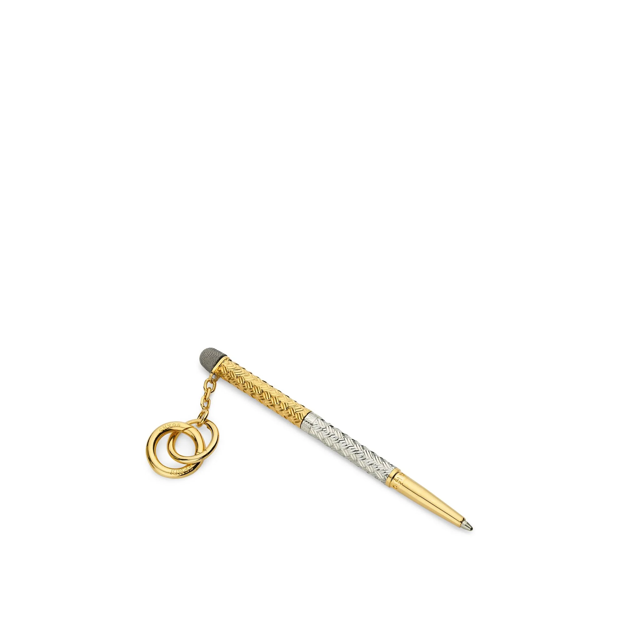 Women's Fendi Chaos Touchscreen Pen Earring/Charm - Soft Gold + Palladium