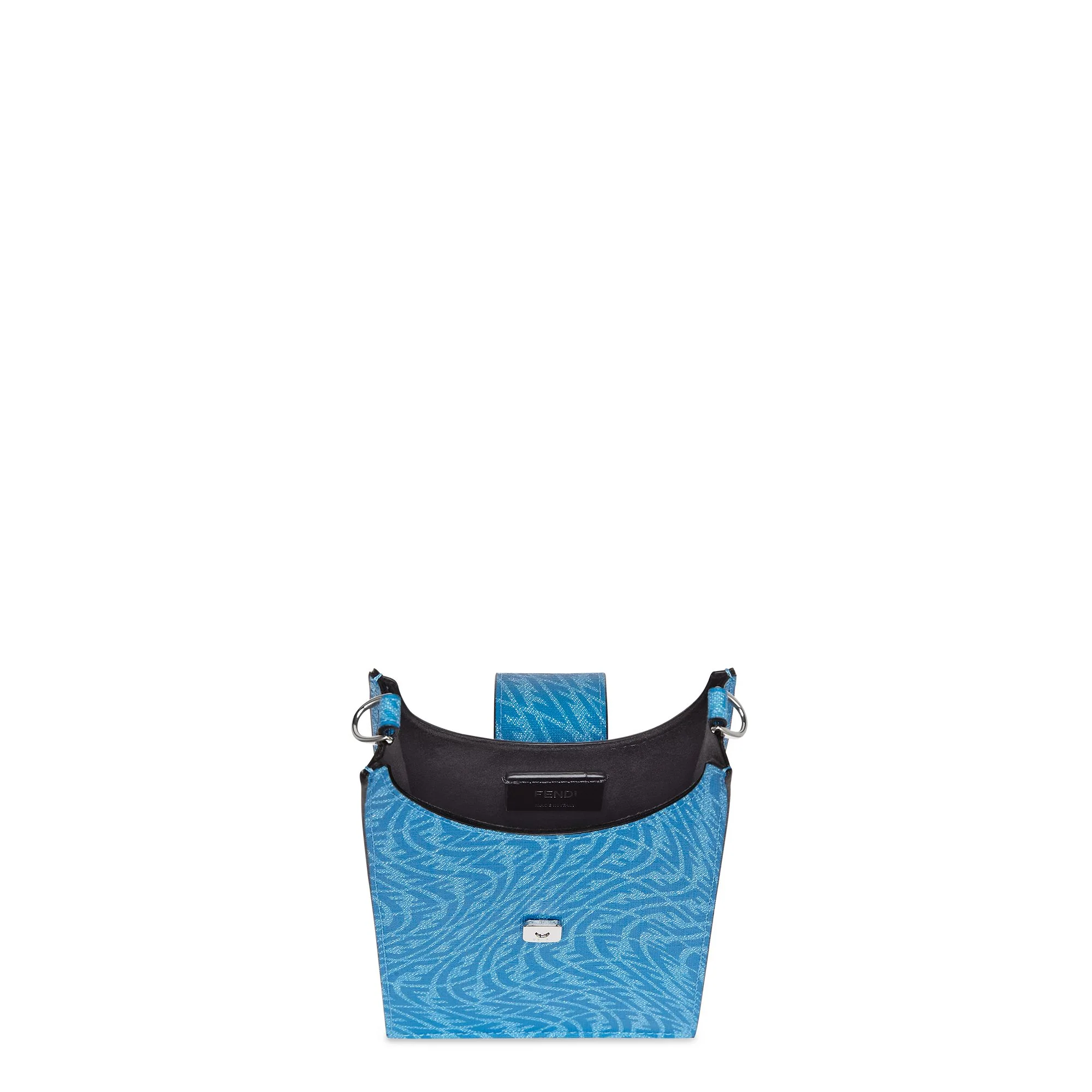 Men's Baguette Phone Holder - Cyber Blue + Palladium - Image 4