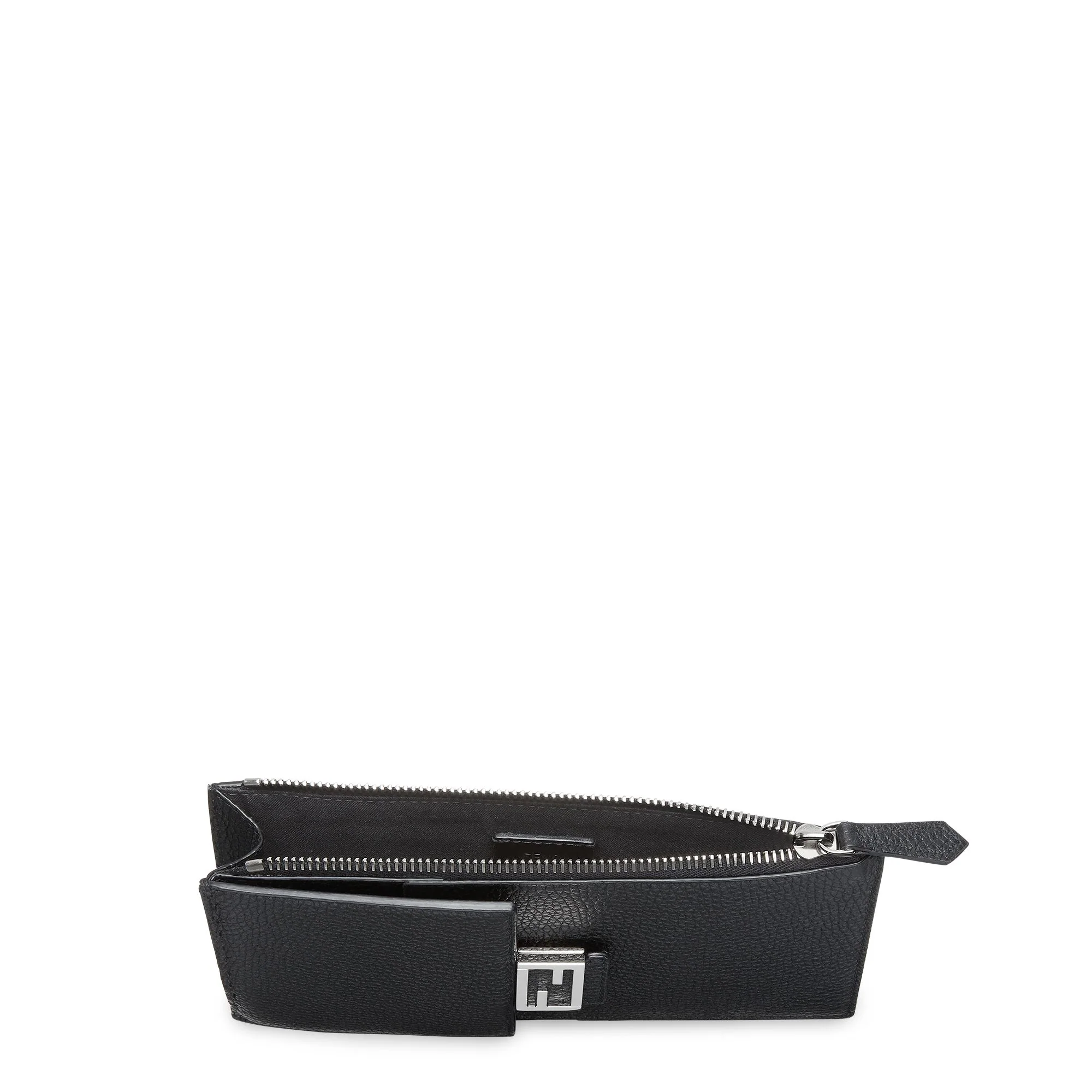 Men's Phone Bag Baguette - Black + Palladium - Image 5