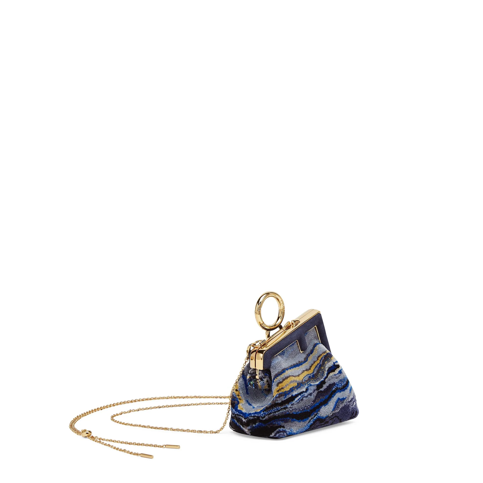 Women's Nano Fendi First - Blue + Multicolor + Soft Gold - Image 2