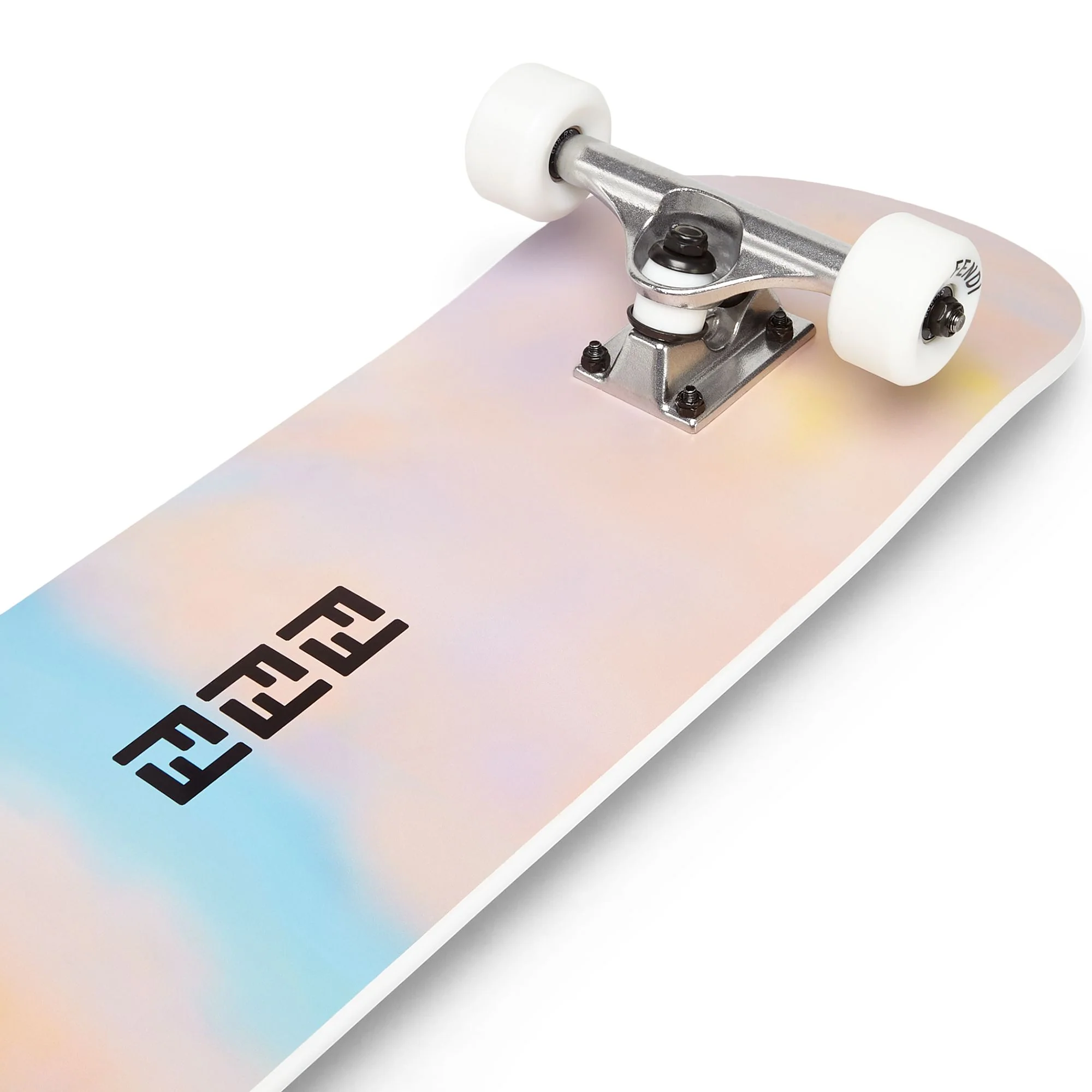 Men's Signature Skateboard - Blue Multicolor + Black + Palladium - Image 3