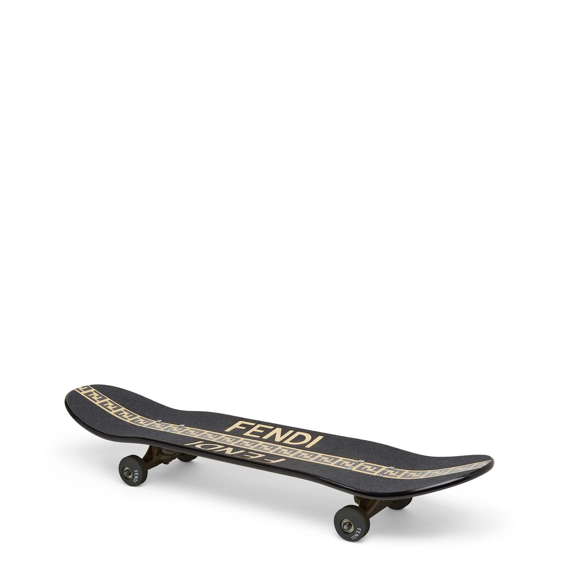 Men's Signature Skateboard - Black + Gold