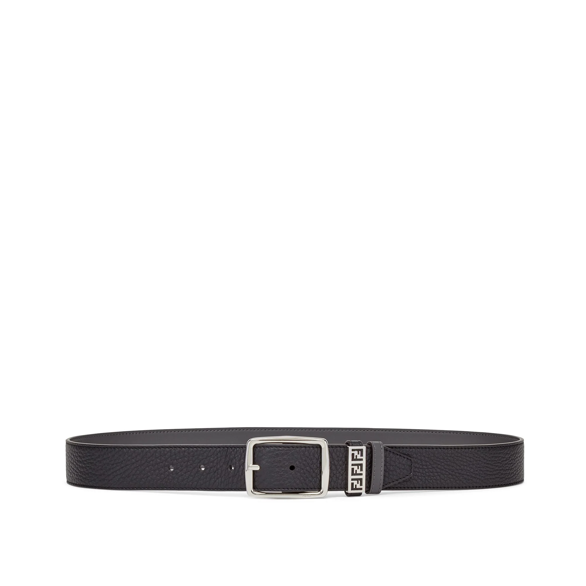 Men's FF Belt Reversible Classic Pin - Black + Asphalt + Palladium