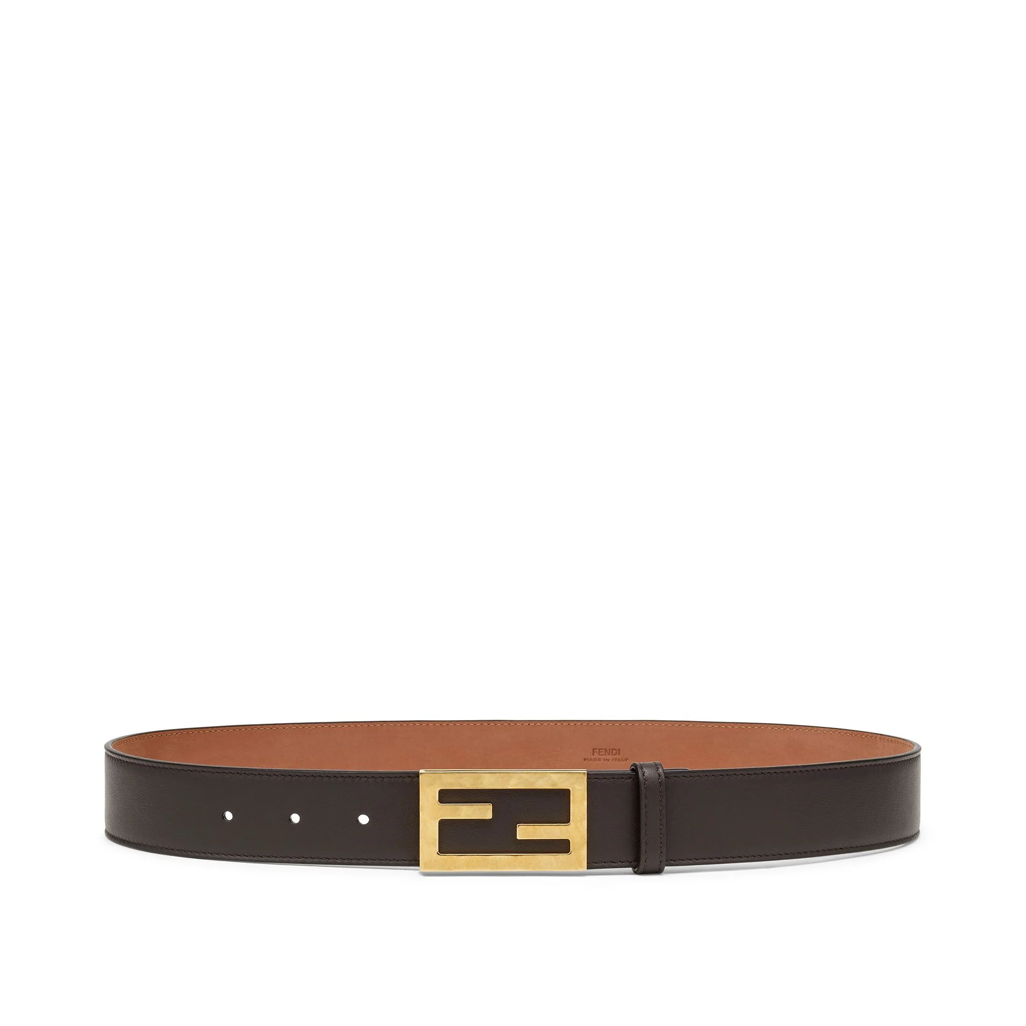 Men's Baguette Belt - Ebonu + Retro' Gold