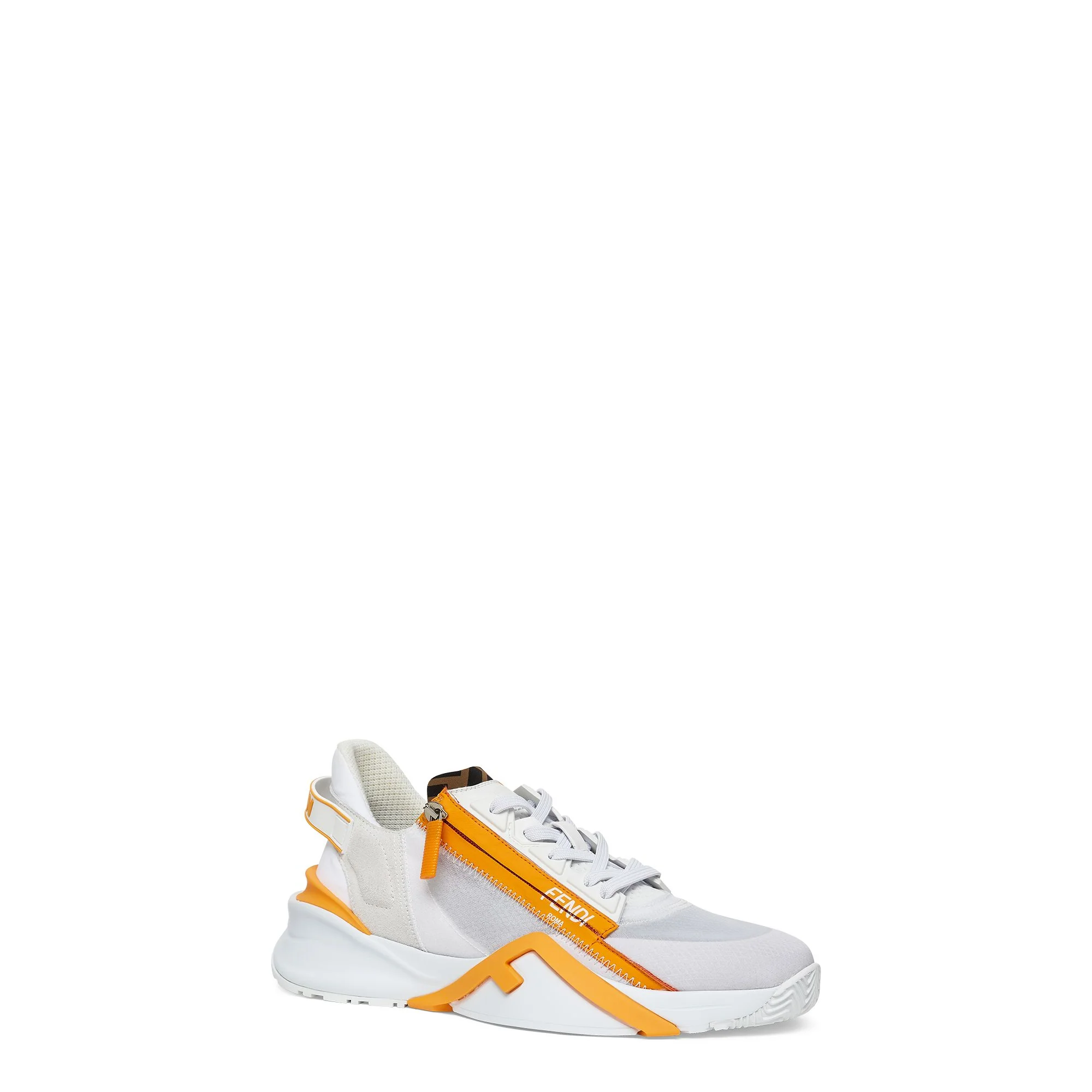 Men's Fendi Flow Sneaker - White - Image 2