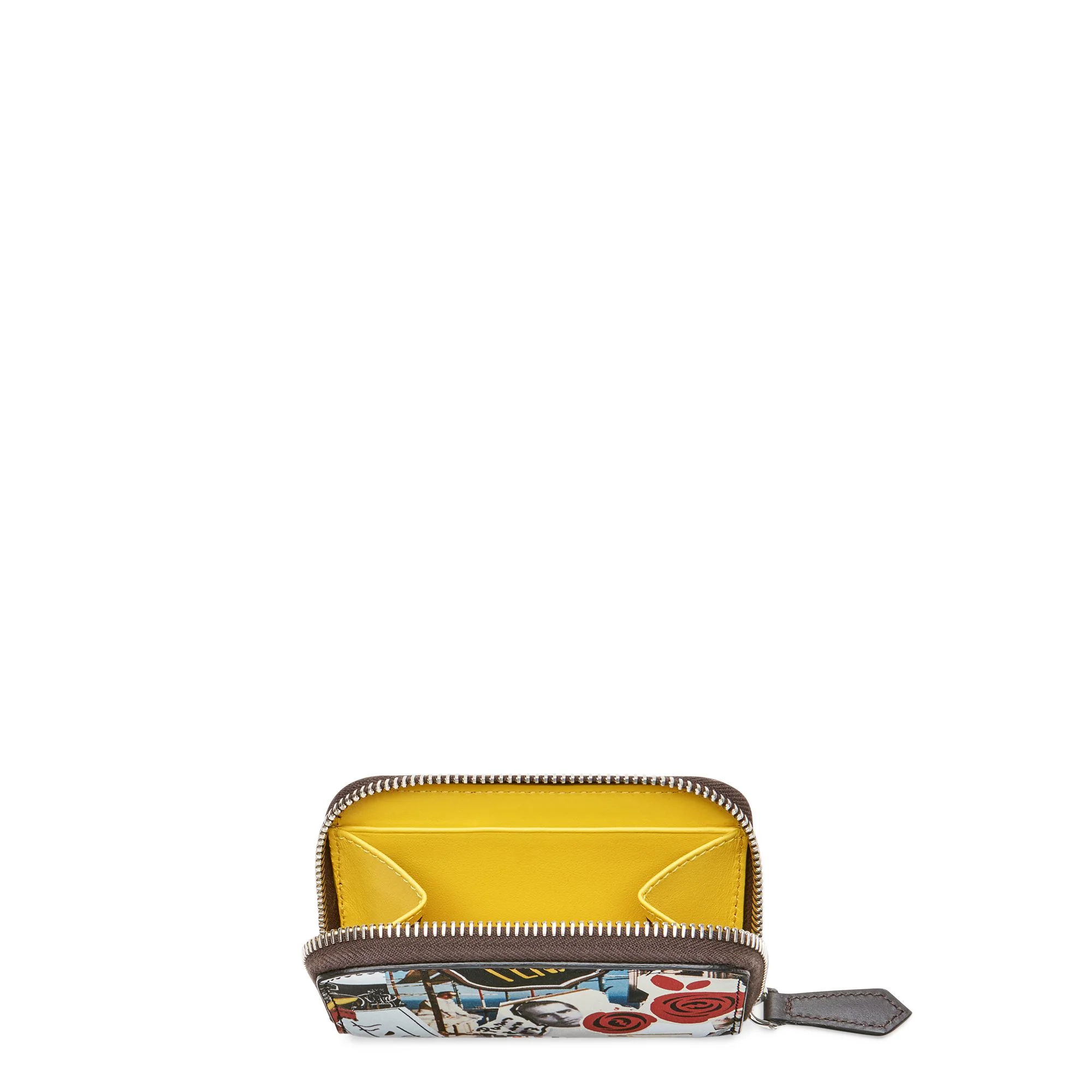 Men's Karl Kollage Small Zip Around - Multicolour + Palladium - Image 3