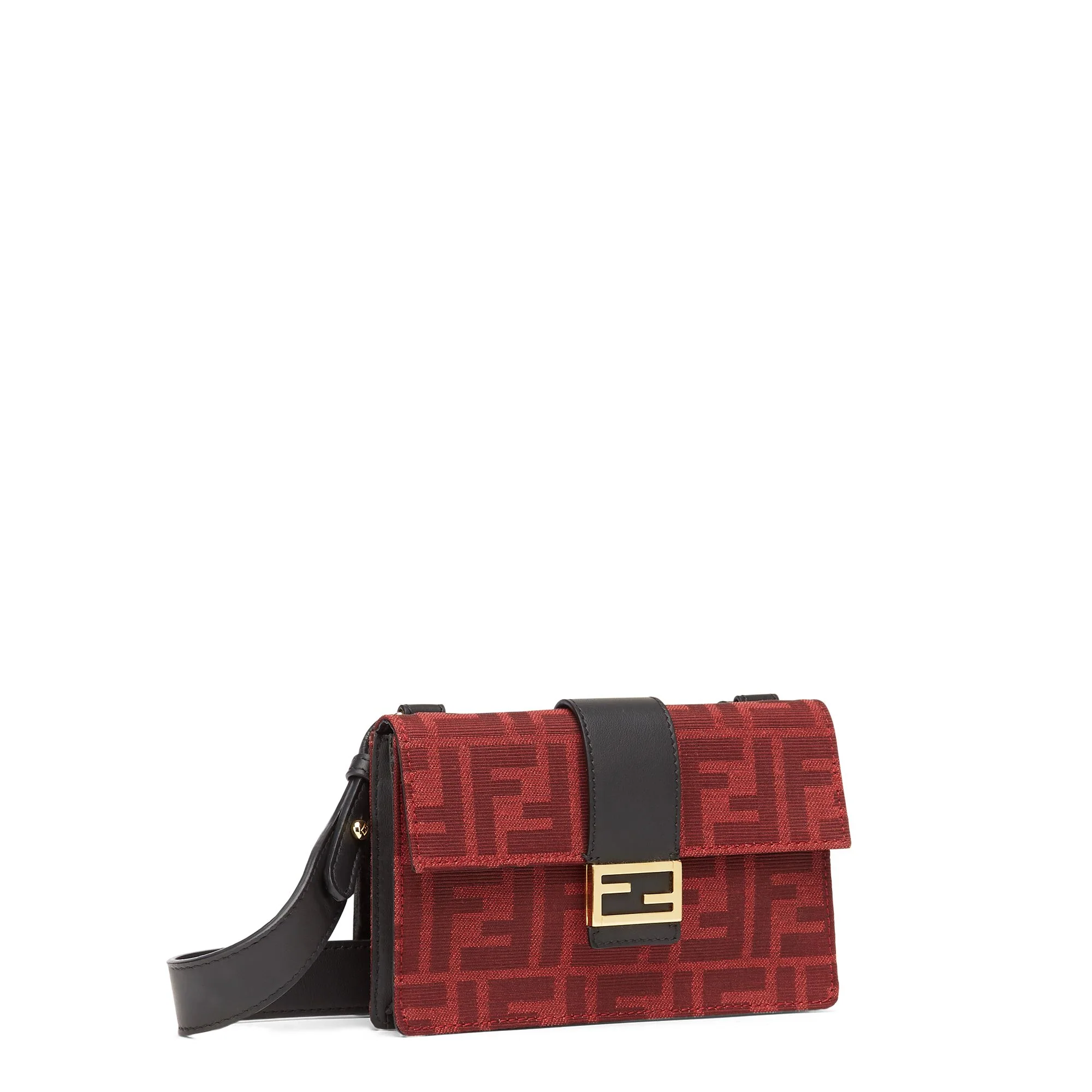 Men's Flat Baguette Small - Marlboro Red + Black + Soft Gold - Image 2