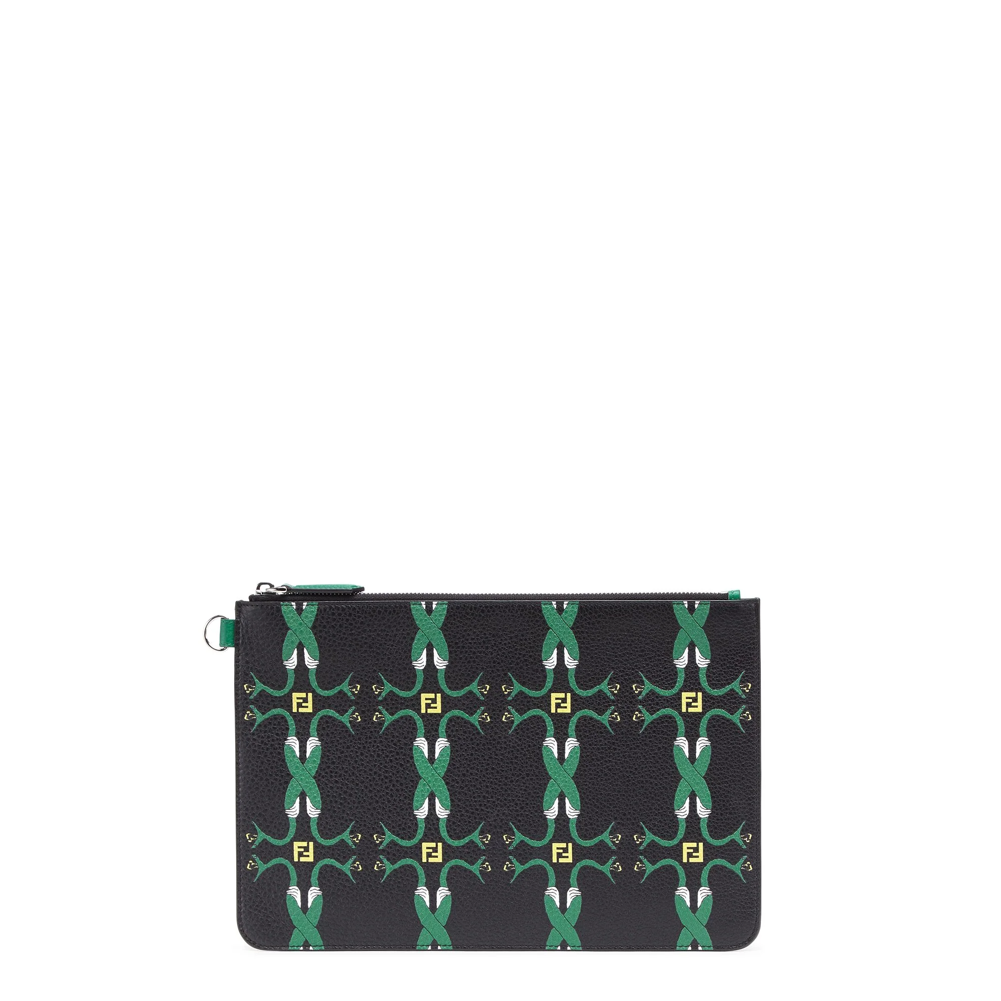 Men's Show Pouch - Black + Multicolor + Emerald + Palladium