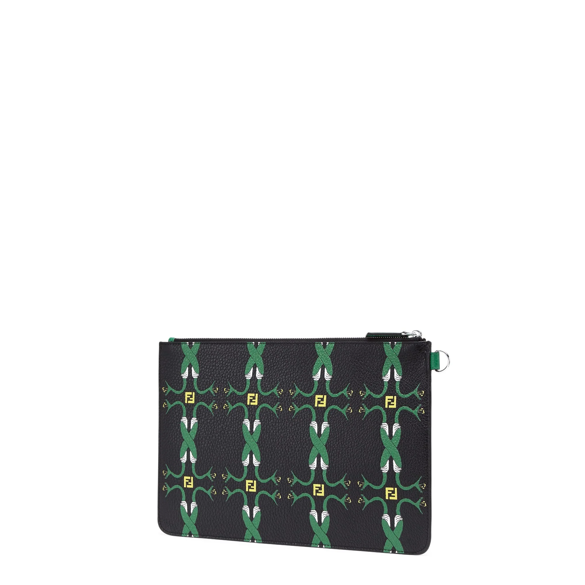 Men's Show Pouch - Black + Multicolor + Emerald + Palladium - Image 2