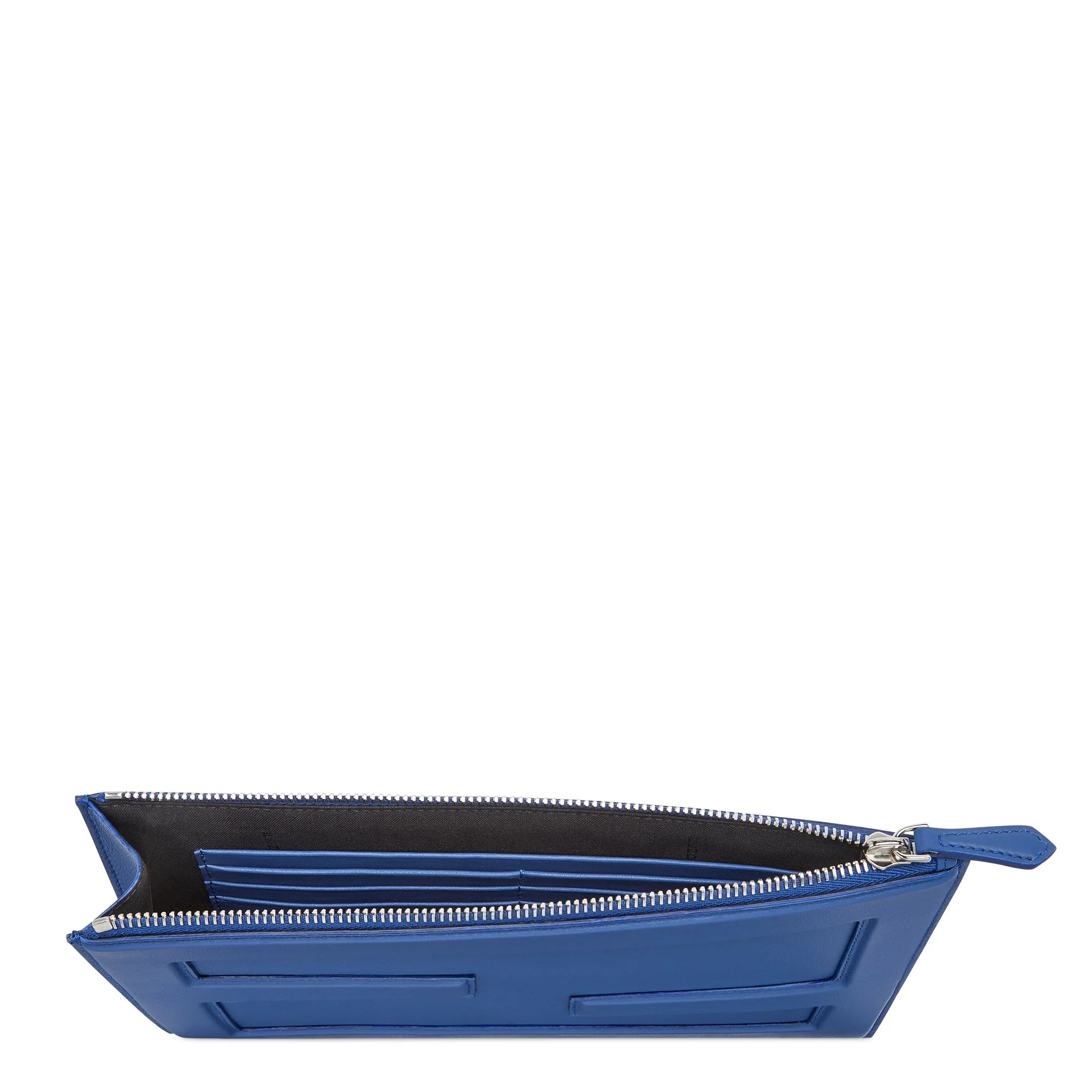 Men's Baguette Medium Pouch - Neon Blue + Palladium - Image 3