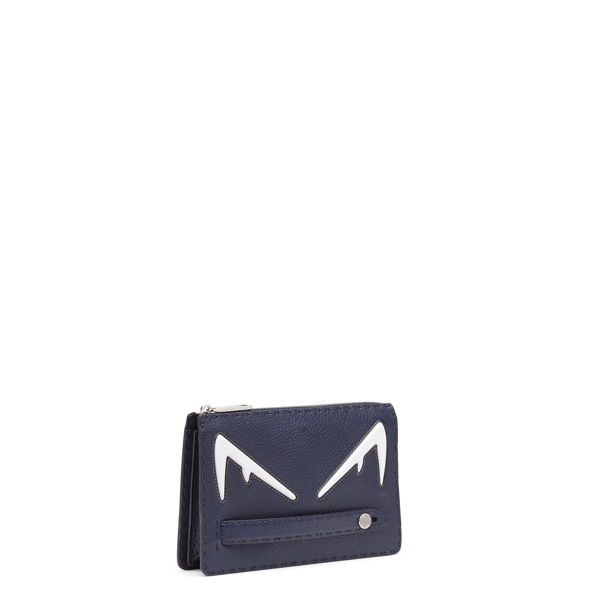 Men's Bugs Clutch Slim - Night Blue + White + Palladium - Image 2