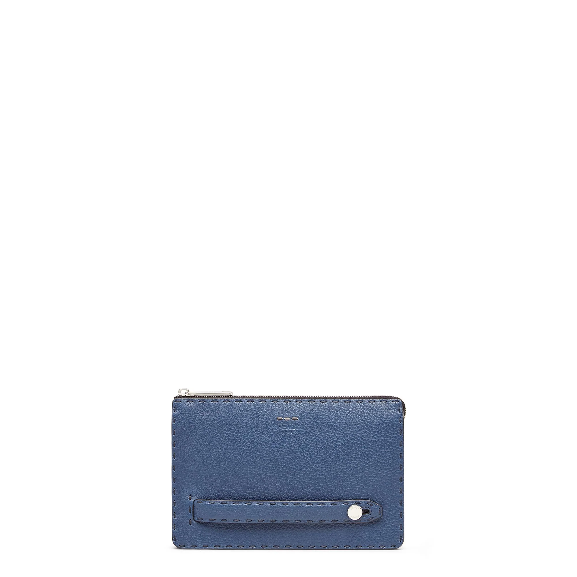 Men's Selleria Clutch Slim - Blue Marine + Palladium