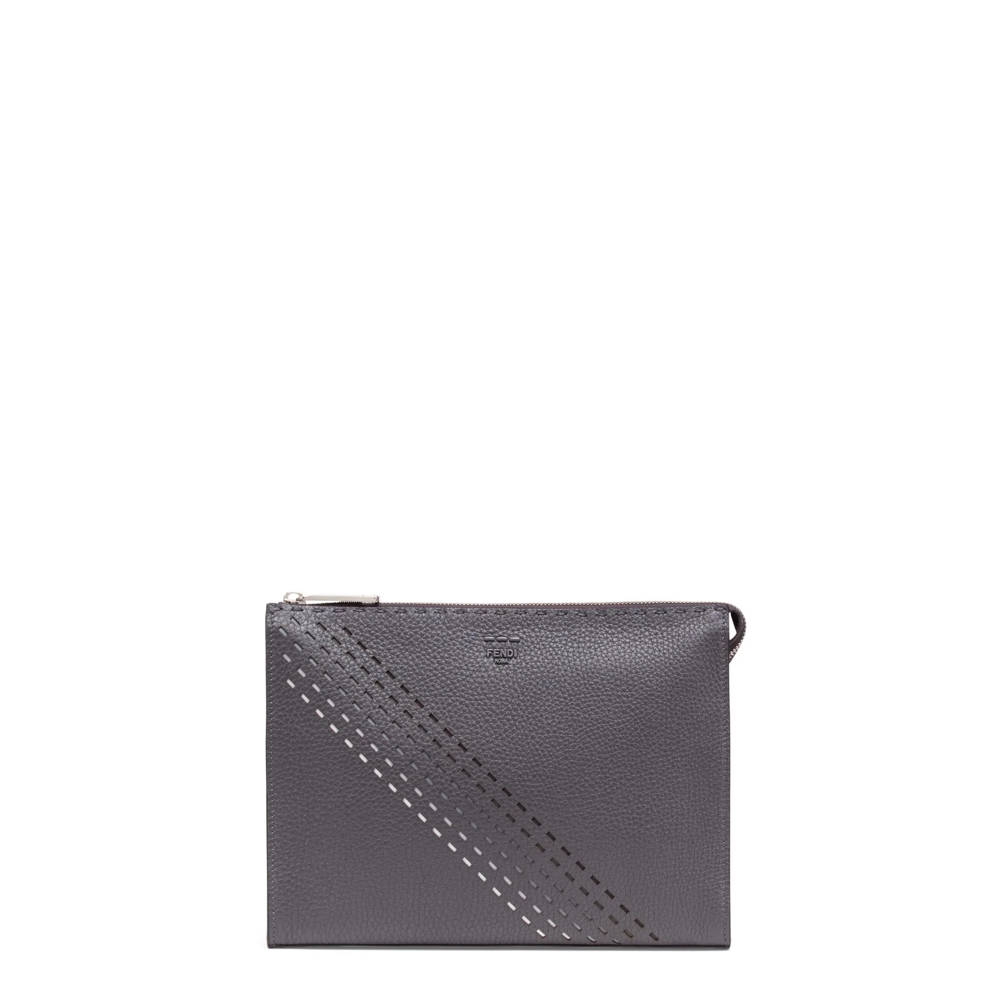 Men's Selleria Clutch - Asphalth + Black + White + Palladium