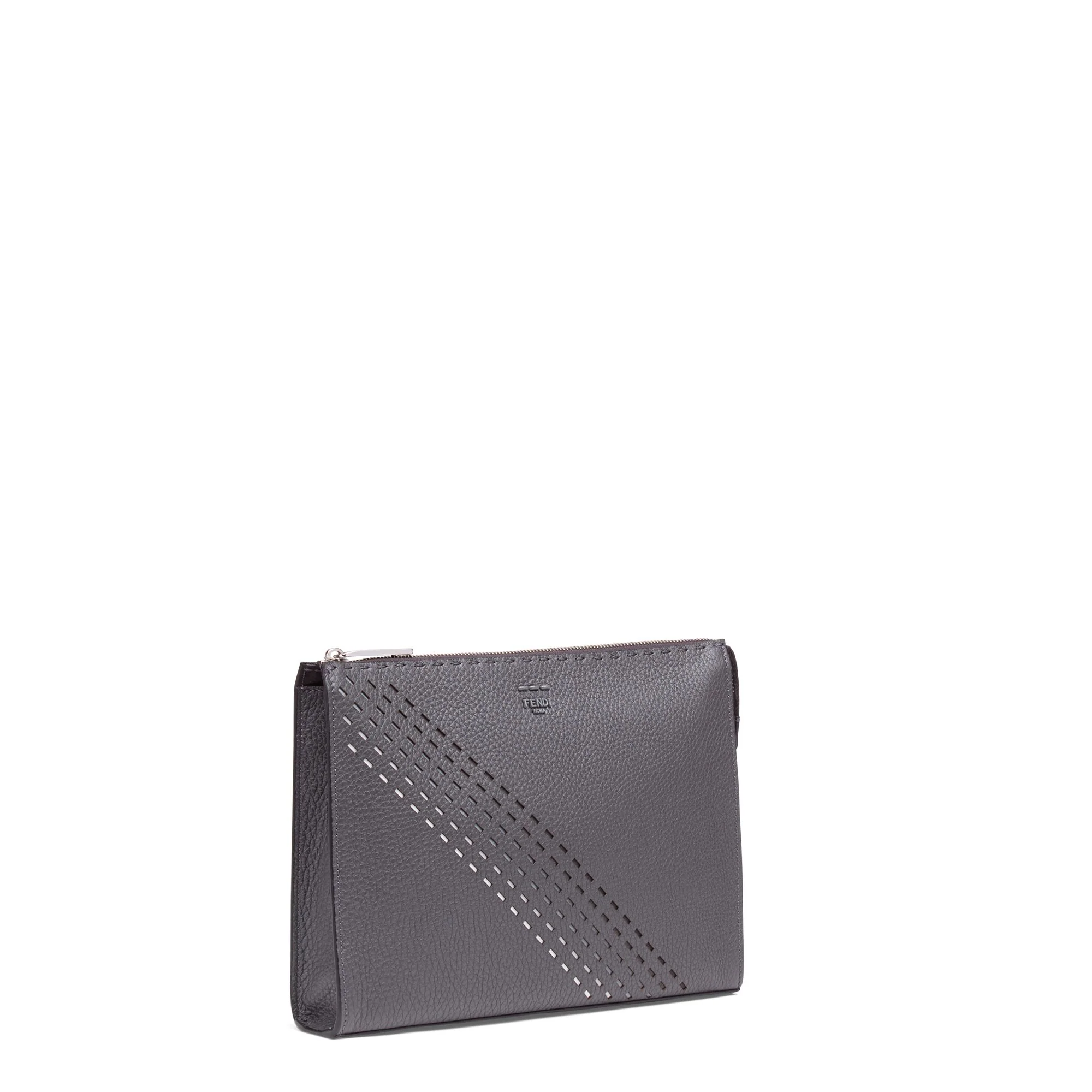 Men's Selleria Clutch - Asphalth + Black + White + Palladium - Image 2
