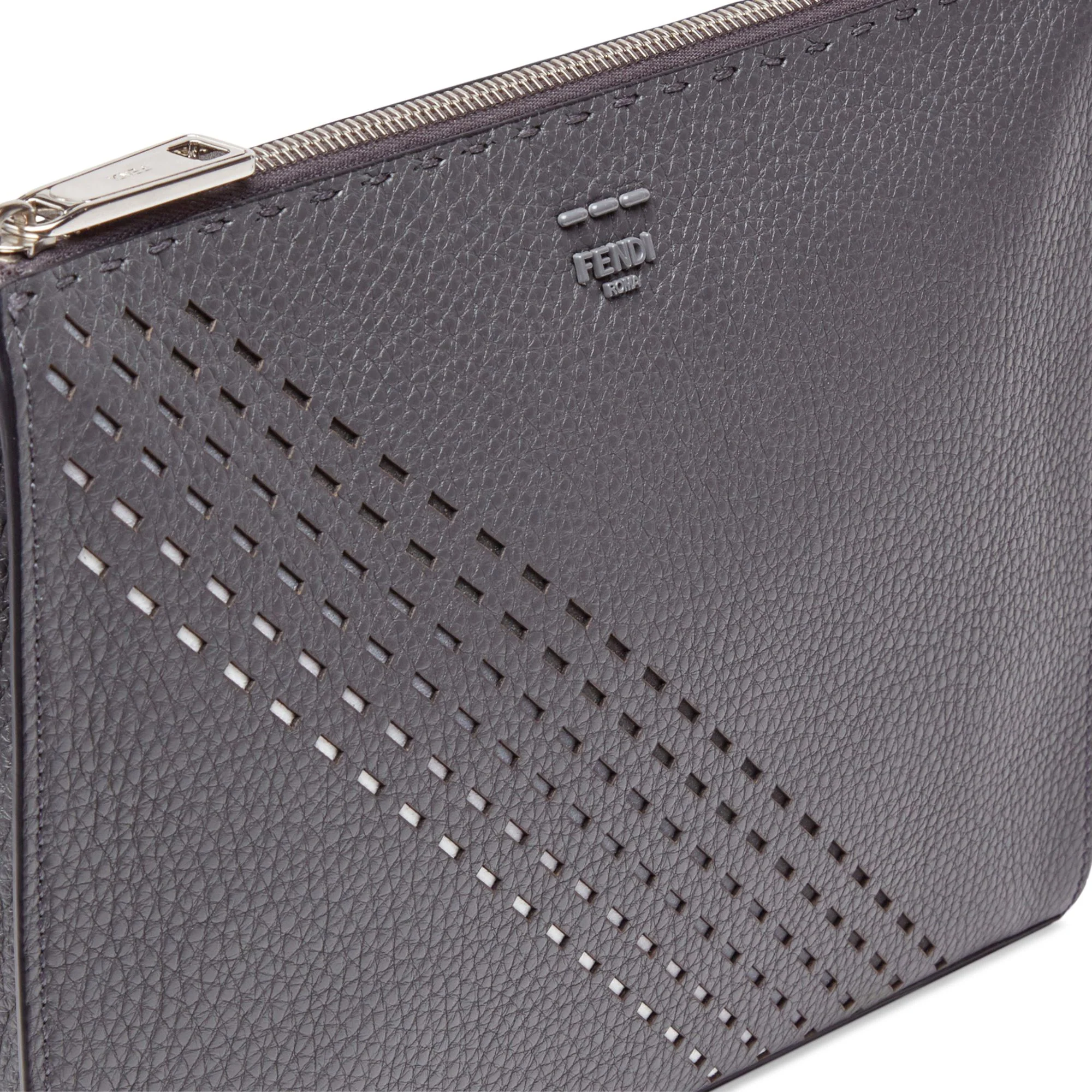 Men's Selleria Clutch - Asphalth + Black + White + Palladium - Image 5