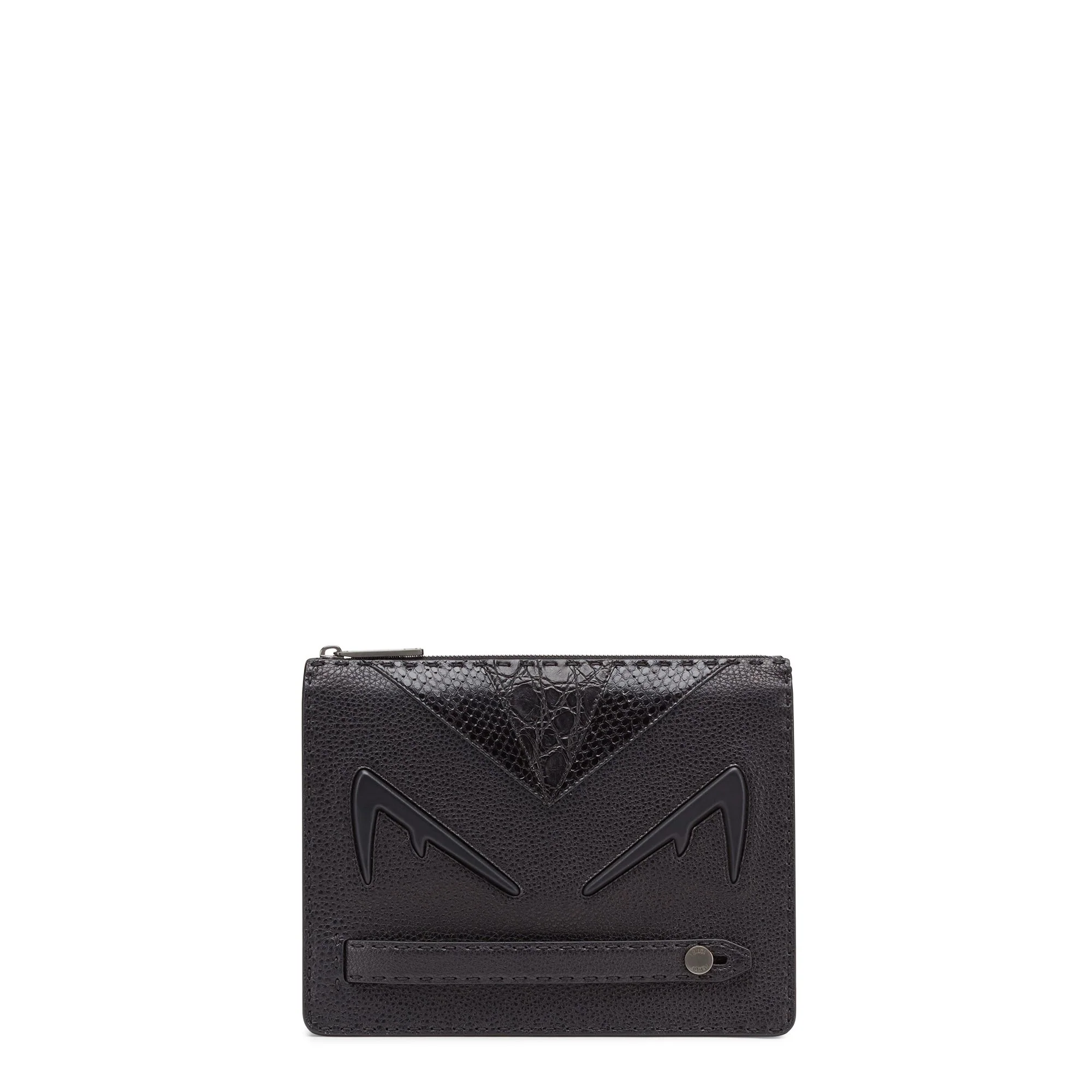 Men's Bugs Clutch - Black + Ruthenium Ultra Black Satin