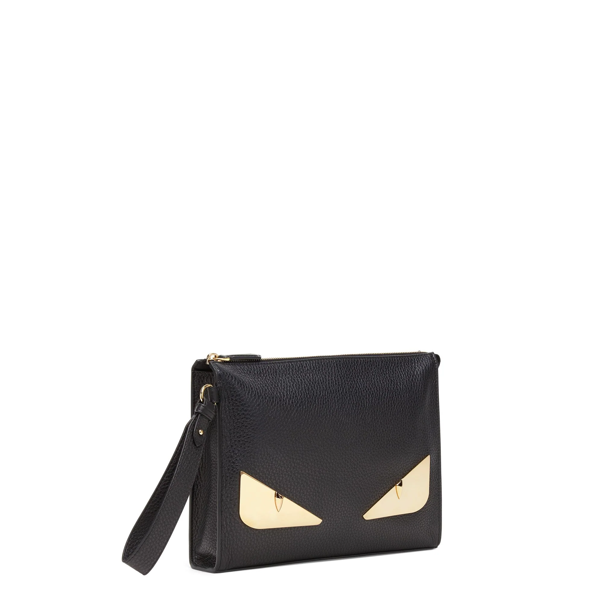 Men's Bugs Clutch - Black + Soft Gold - Image 2