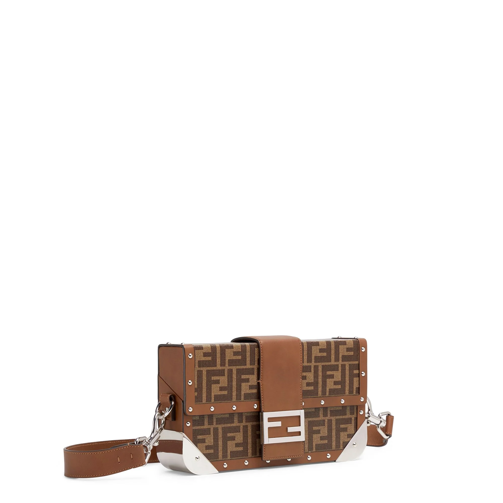 Men's Regular Baguette Trunk - Mogano Panna + Cuoio + Palladium - Image 2