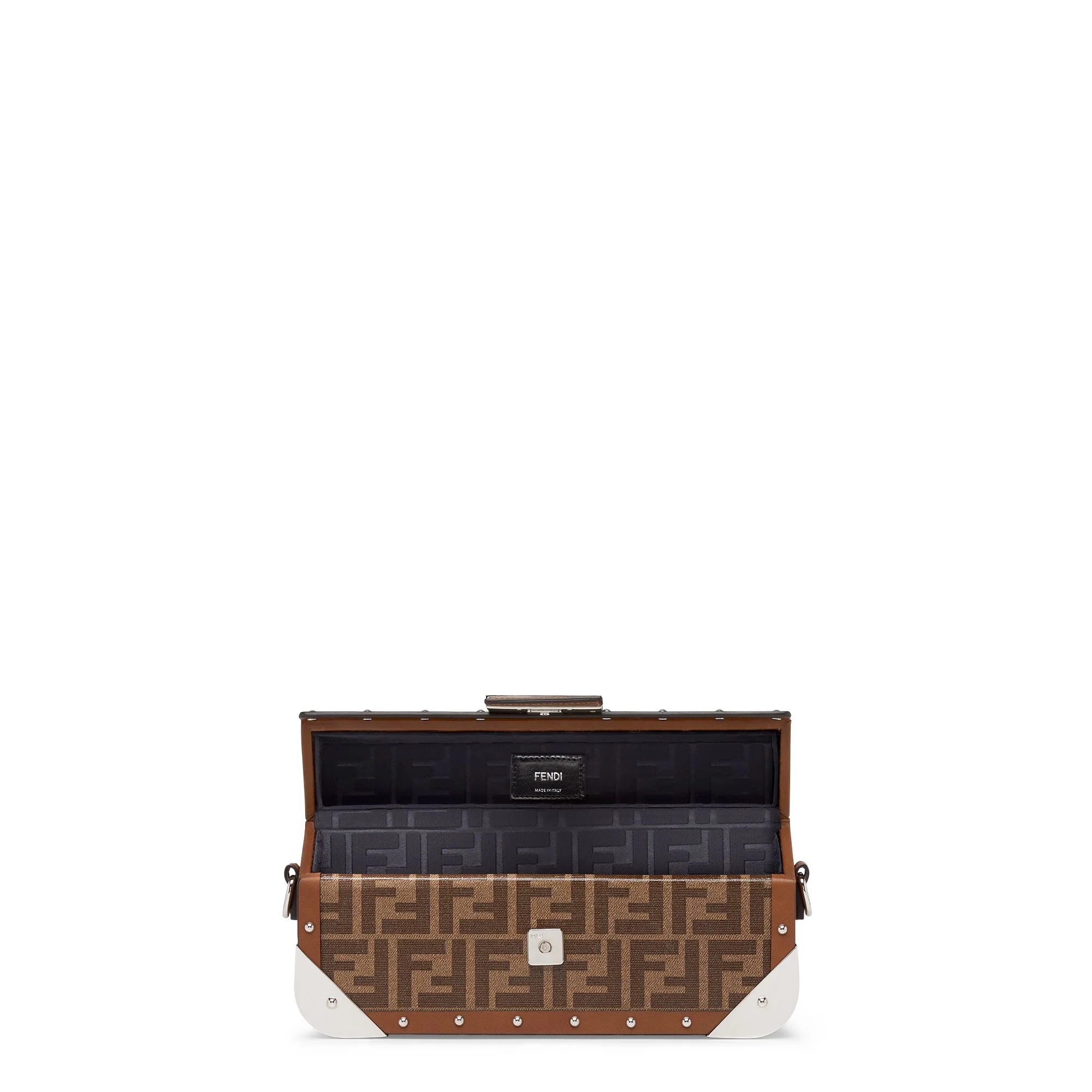 Men's Regular Baguette Trunk - Mogano Panna + Cuoio + Palladium - Image 4