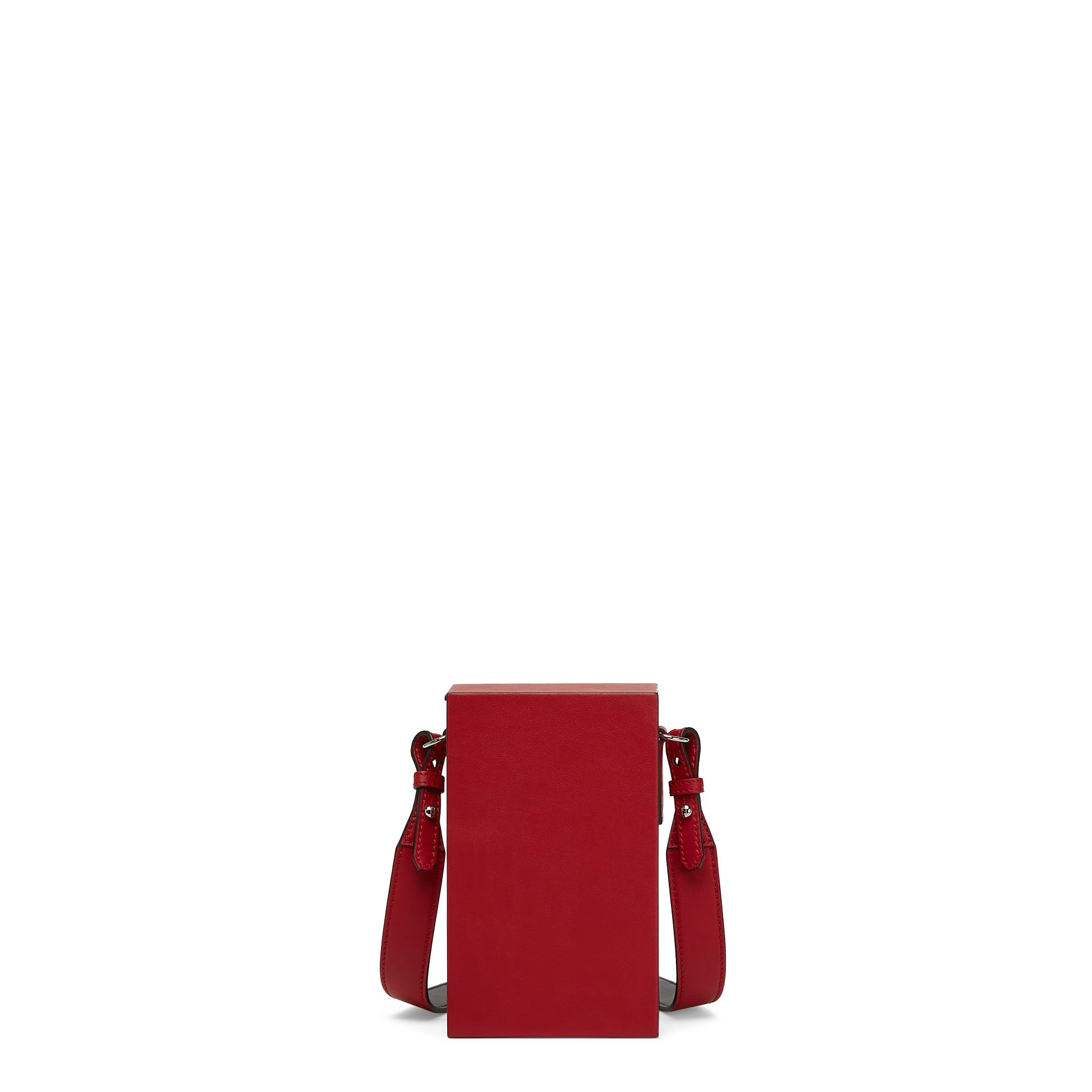 Men's Fendi Pack Box Vertical - Strawberry + White + Palladium - Image 3