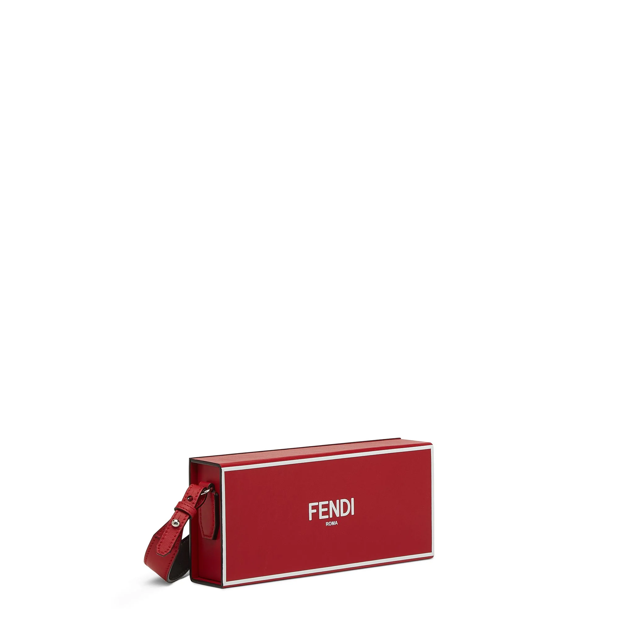 Men's Fendi Pack Box Orizontal - Strawberry + White + Palladium - Image 2