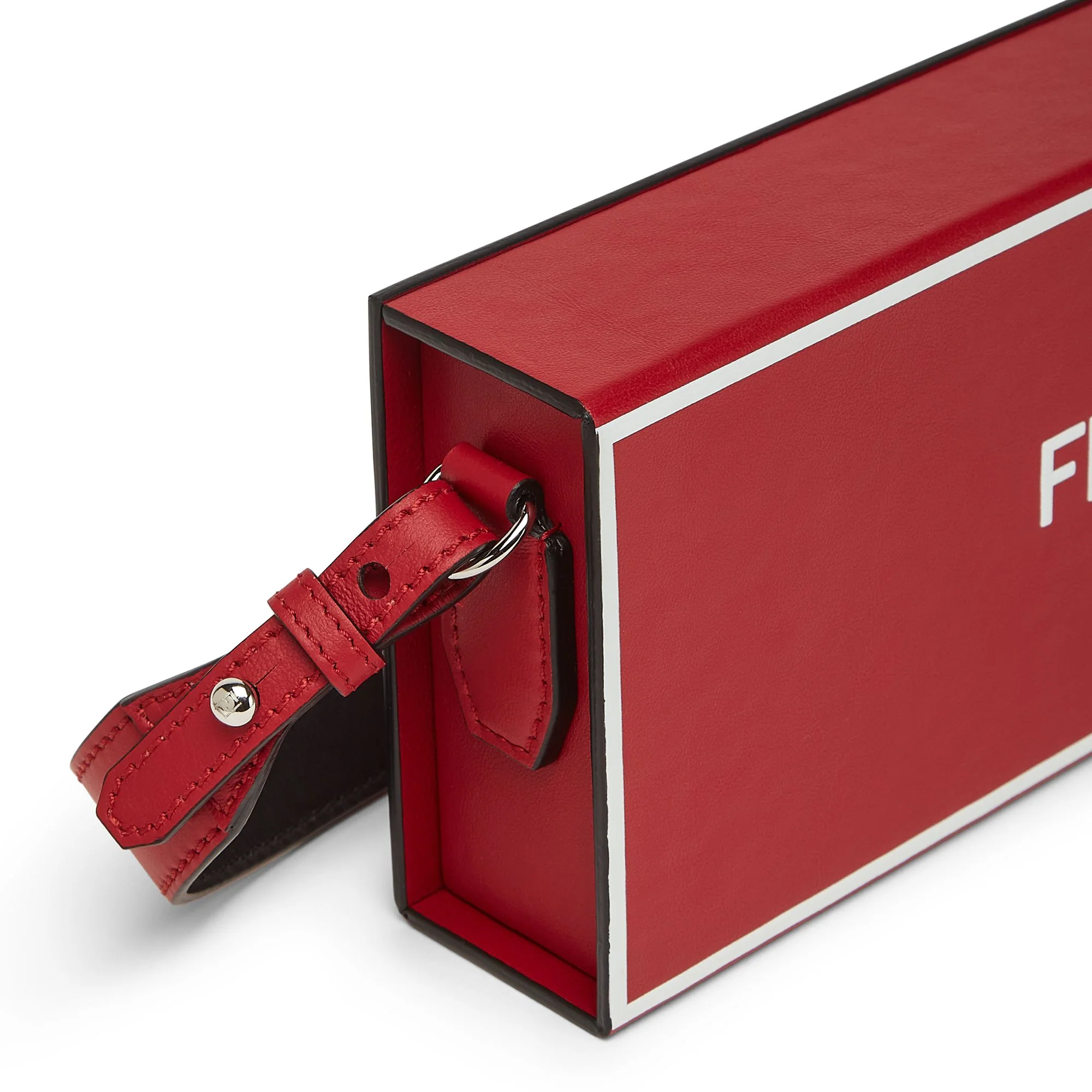 Men's Fendi Pack Box Orizontal - Strawberry + White + Palladium - Image 5