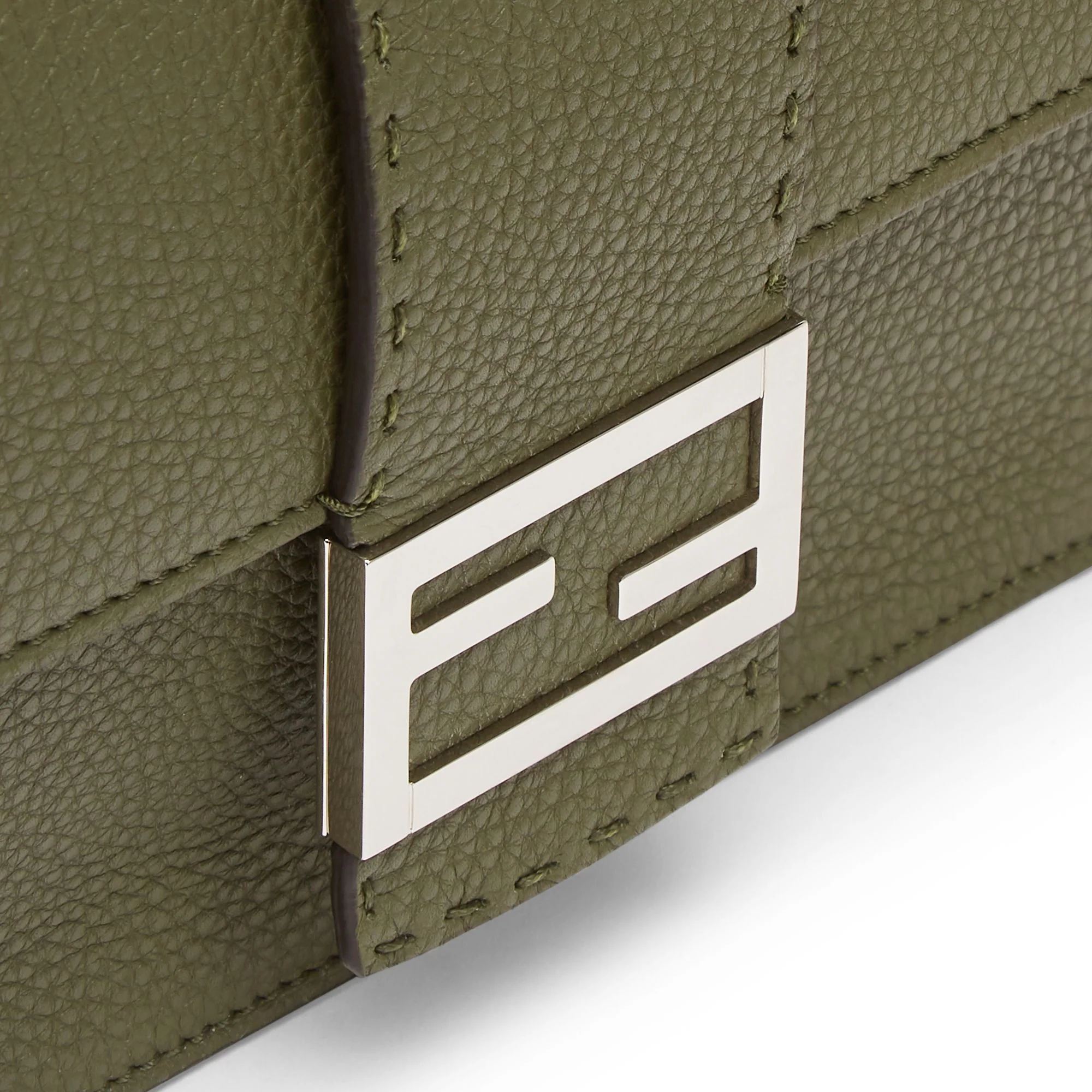 Men's Flat Baguette Medium - Olive + Palladium - Image 5