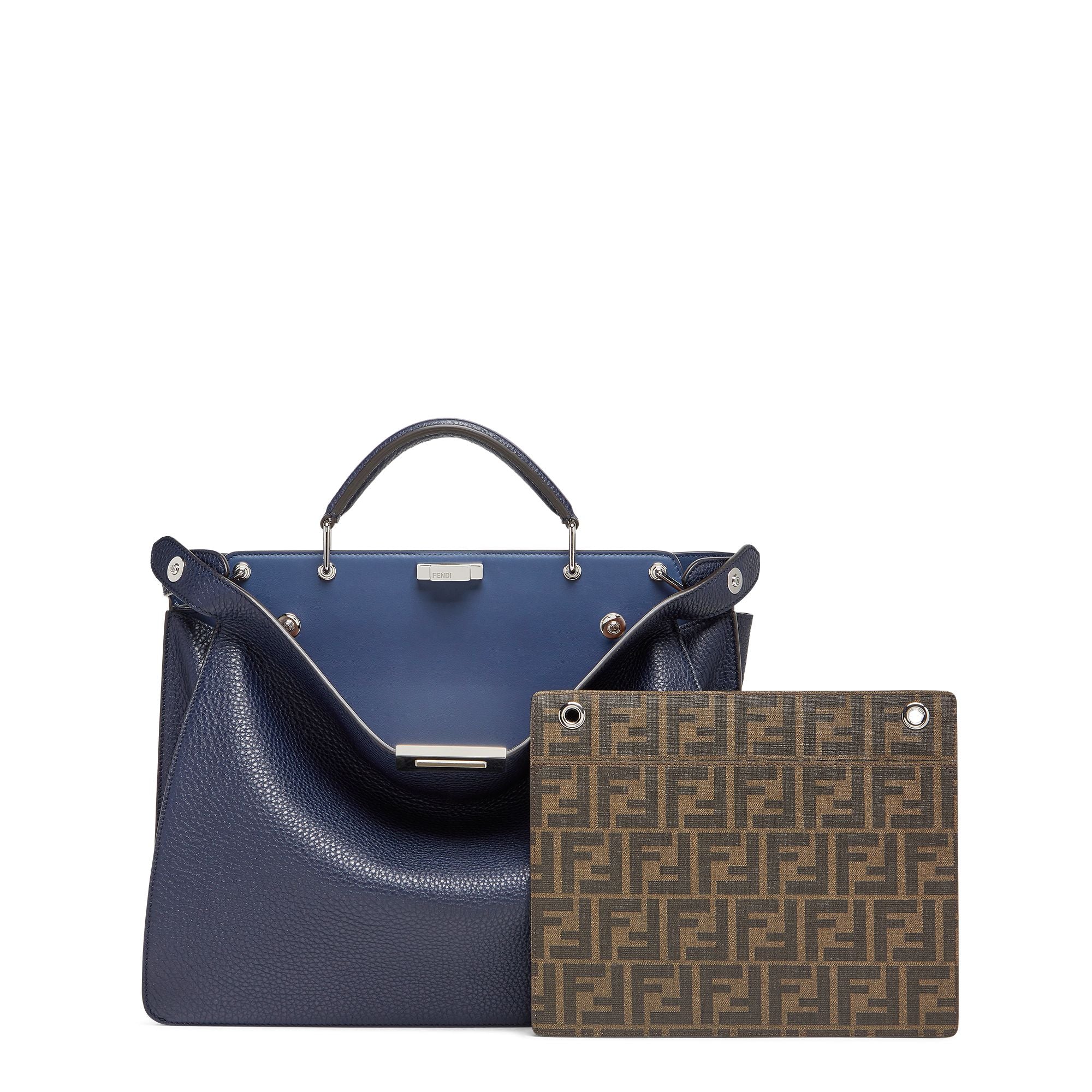 Men's Peekaboo ISeeU Medium - Night Blue + Dark Blue + Porcelain + Tobacco / Moro + Palladium - Image 2