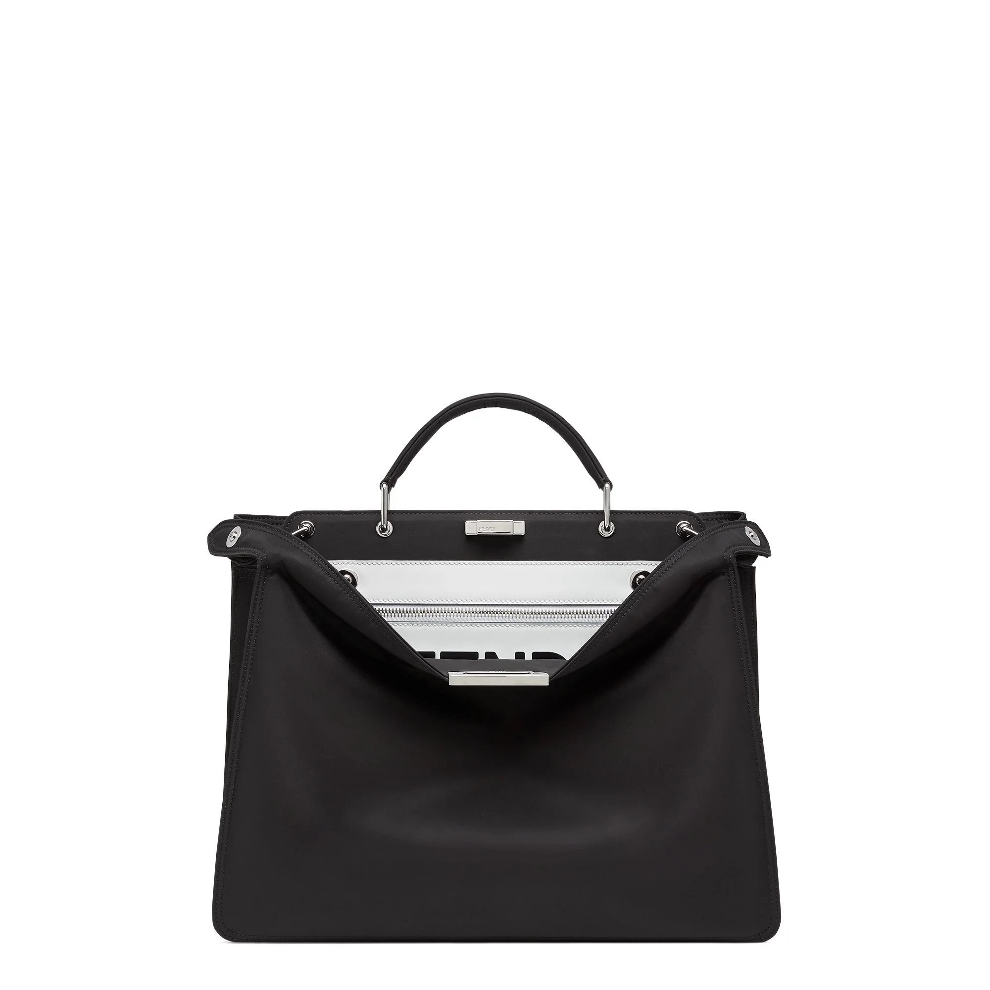 Men's Peekaboo ISeeU Medium - Black + White + Black + Palladium