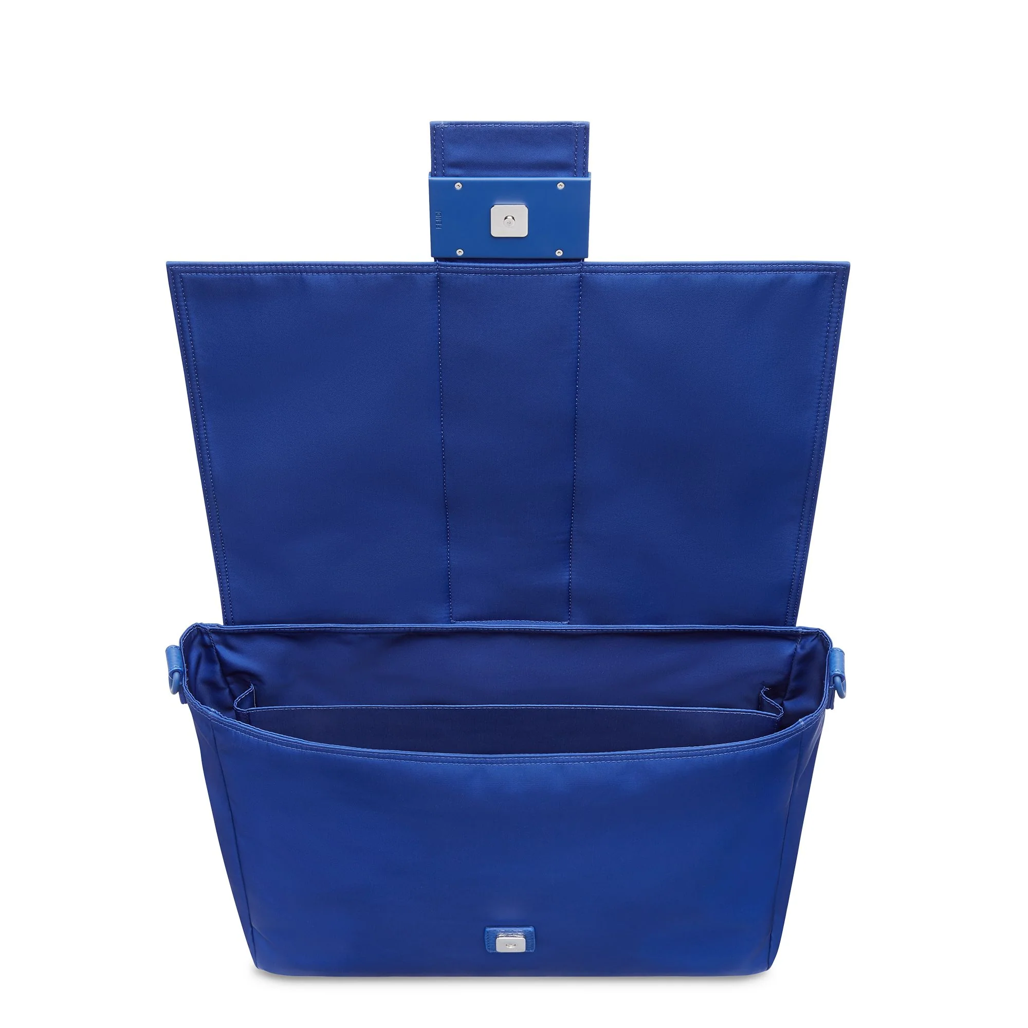 Men's Large Messanger Baguette - Blue Neon - Image 4