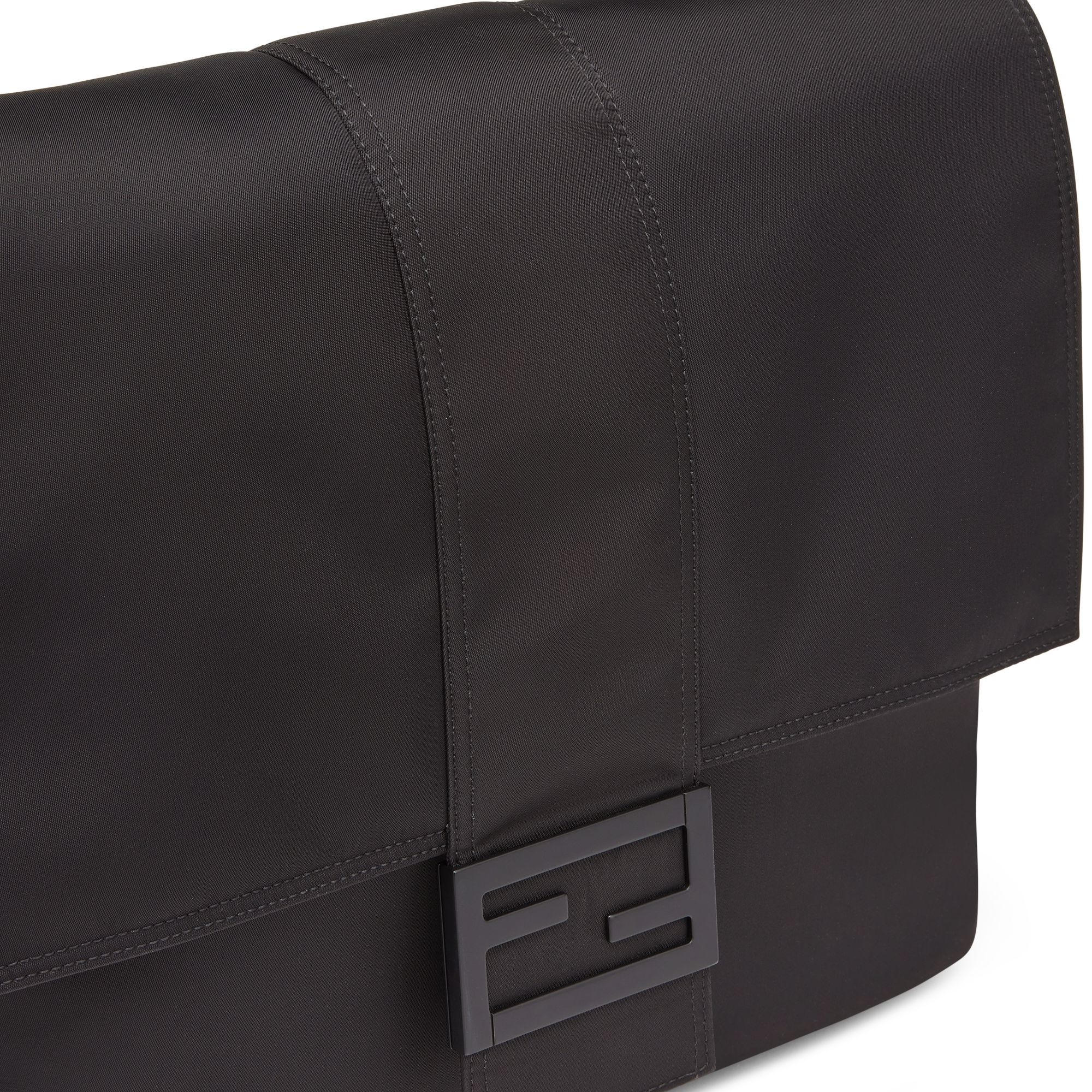 Men's Large Messanger Baguette - Black - Image 5