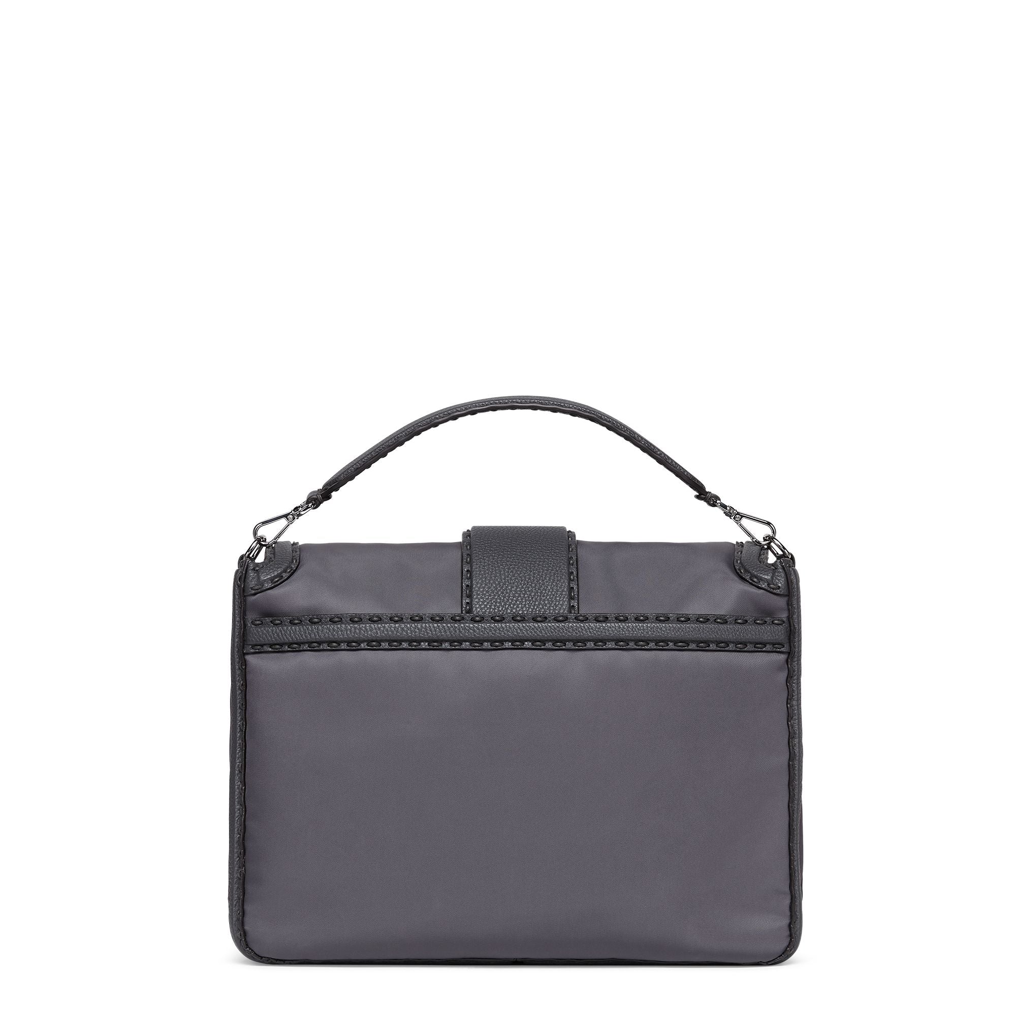 Men's Large Messanger Baguette - Mud + Asphalt + Palladium / Asphalt - Image 3