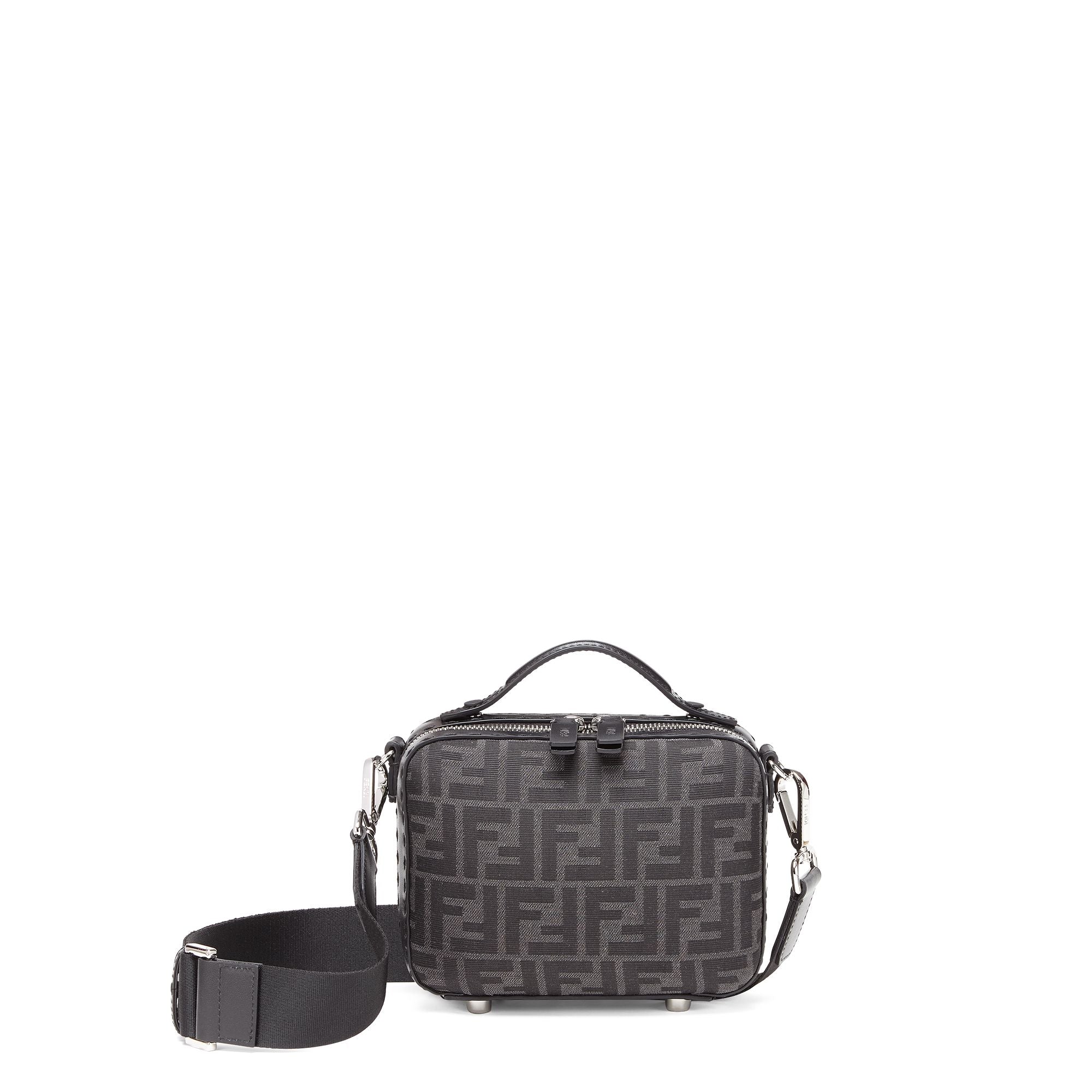 Men's FF TRAVEL Mini Suitcase - Asphalt / Black + Palladium