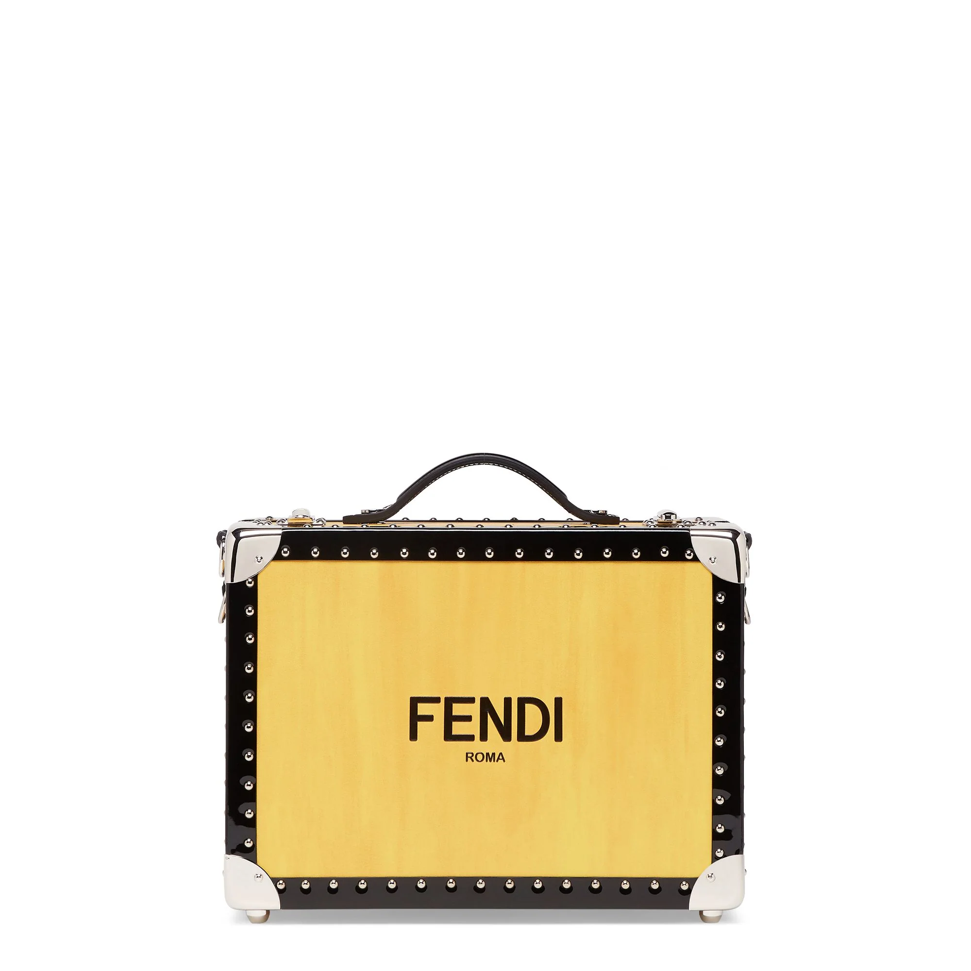 Men's Signature Travel Case Small - Yellow Box + Black + Palladium
