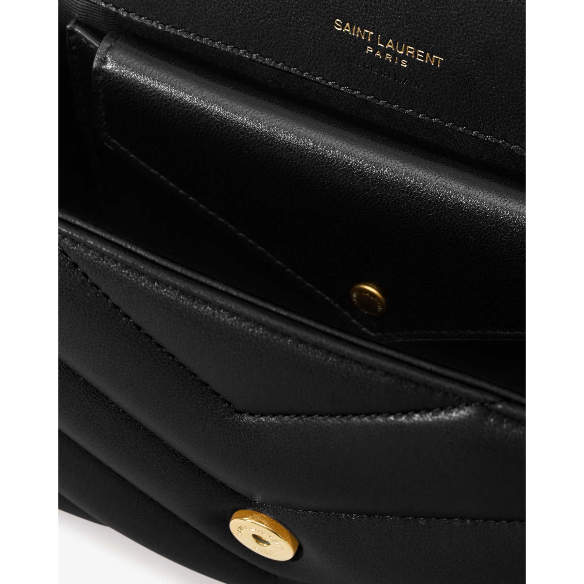 Small Loulou Chain Bag - Nero - Image 8