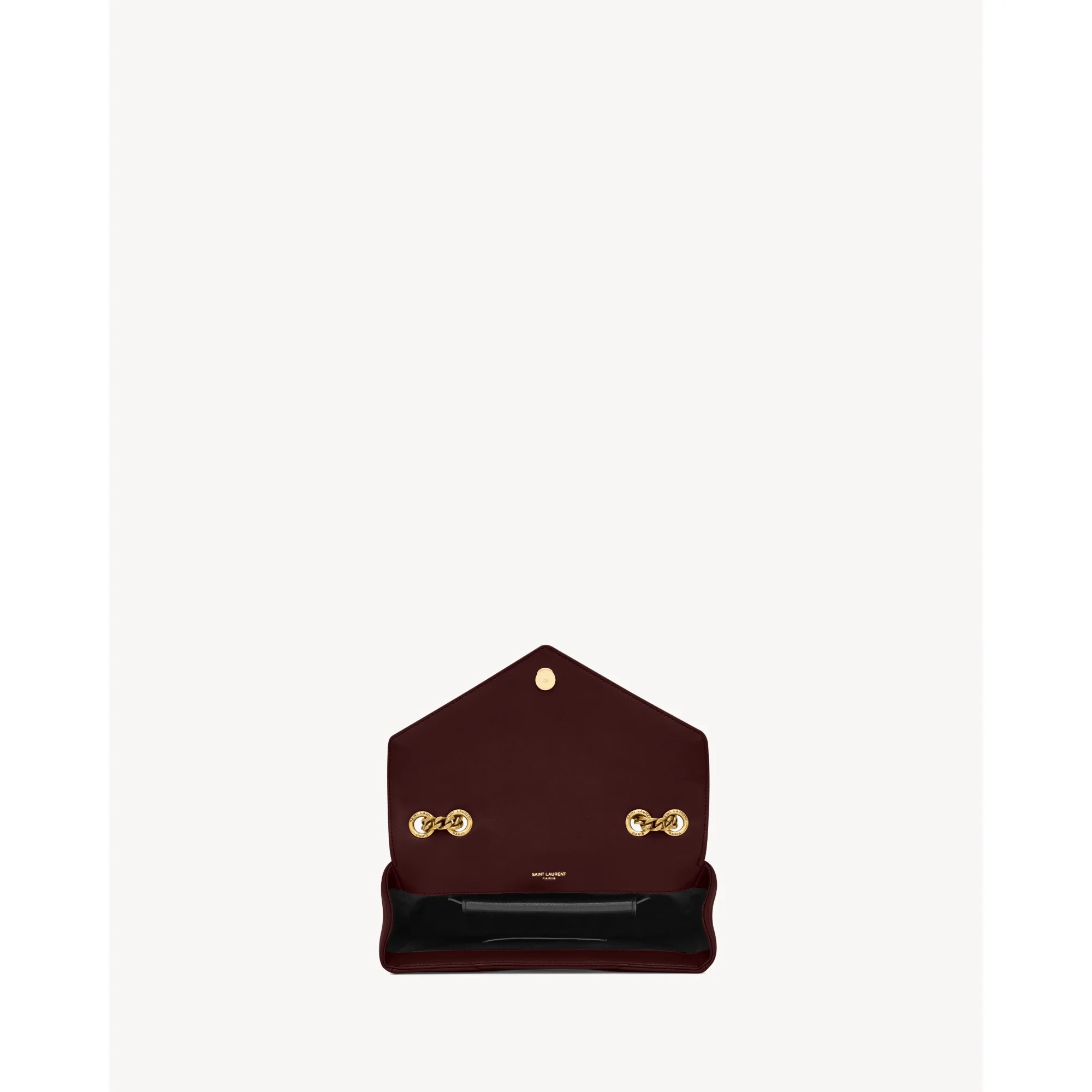Small Loulou Chain Bag - Light Hot Wine - Image 5