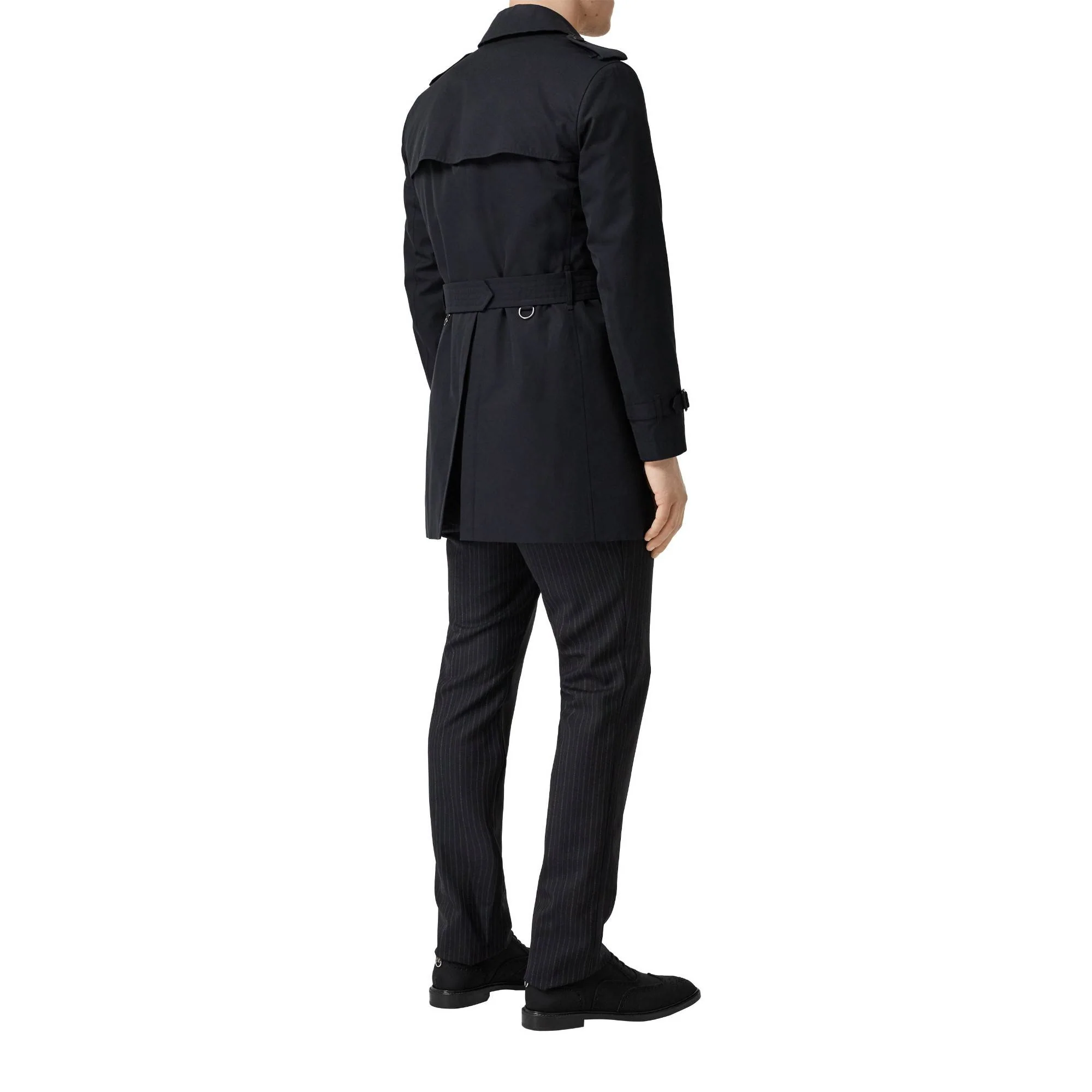 The Short Wimbledon Trench Coat - Midnight - Image 4