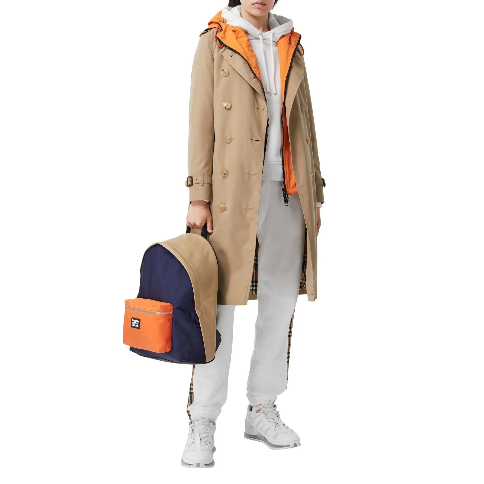 The Long Kensington Heritage Trench Coat - Honey - Image 13