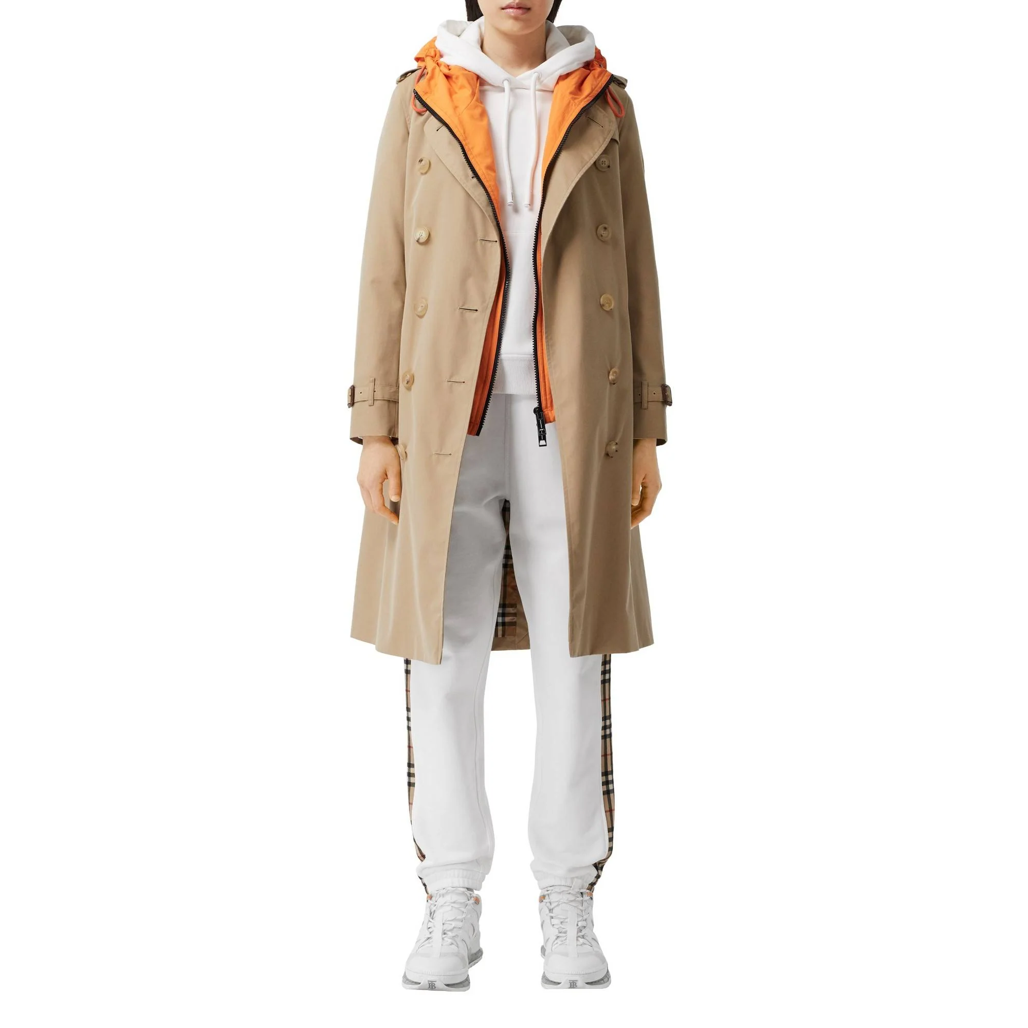 The Long Kensington Heritage Trench Coat - Honey - Image 9