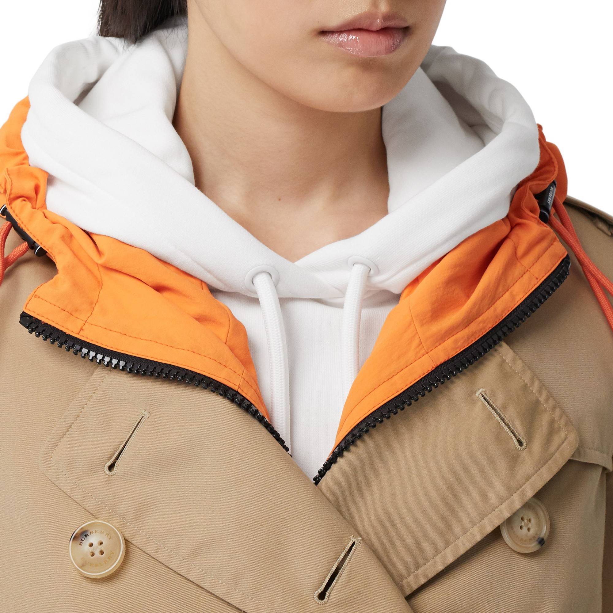 The Long Kensington Heritage Trench Coat - Honey - Image 16