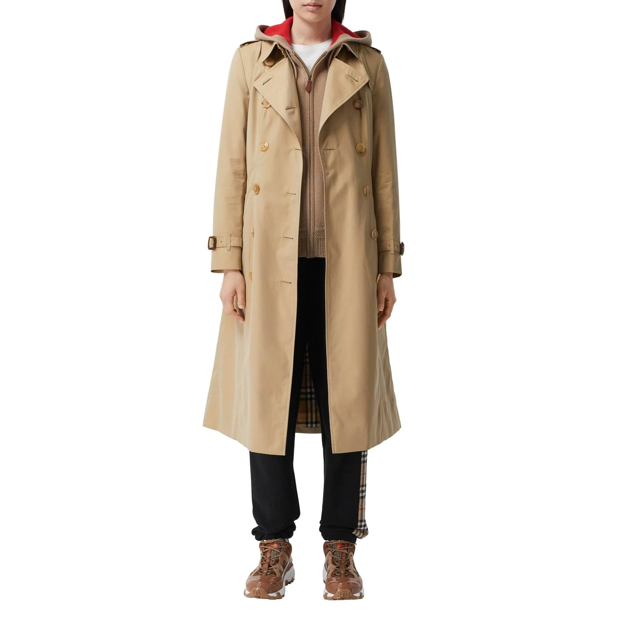 The Long Chelsea Heritage Trench Coat - Honey - Image 12