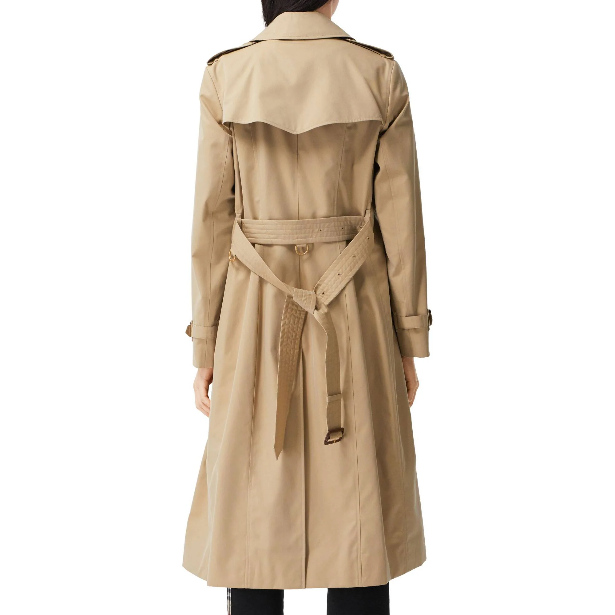 The Long Chelsea Heritage Trench Coat - Honey - Image 14