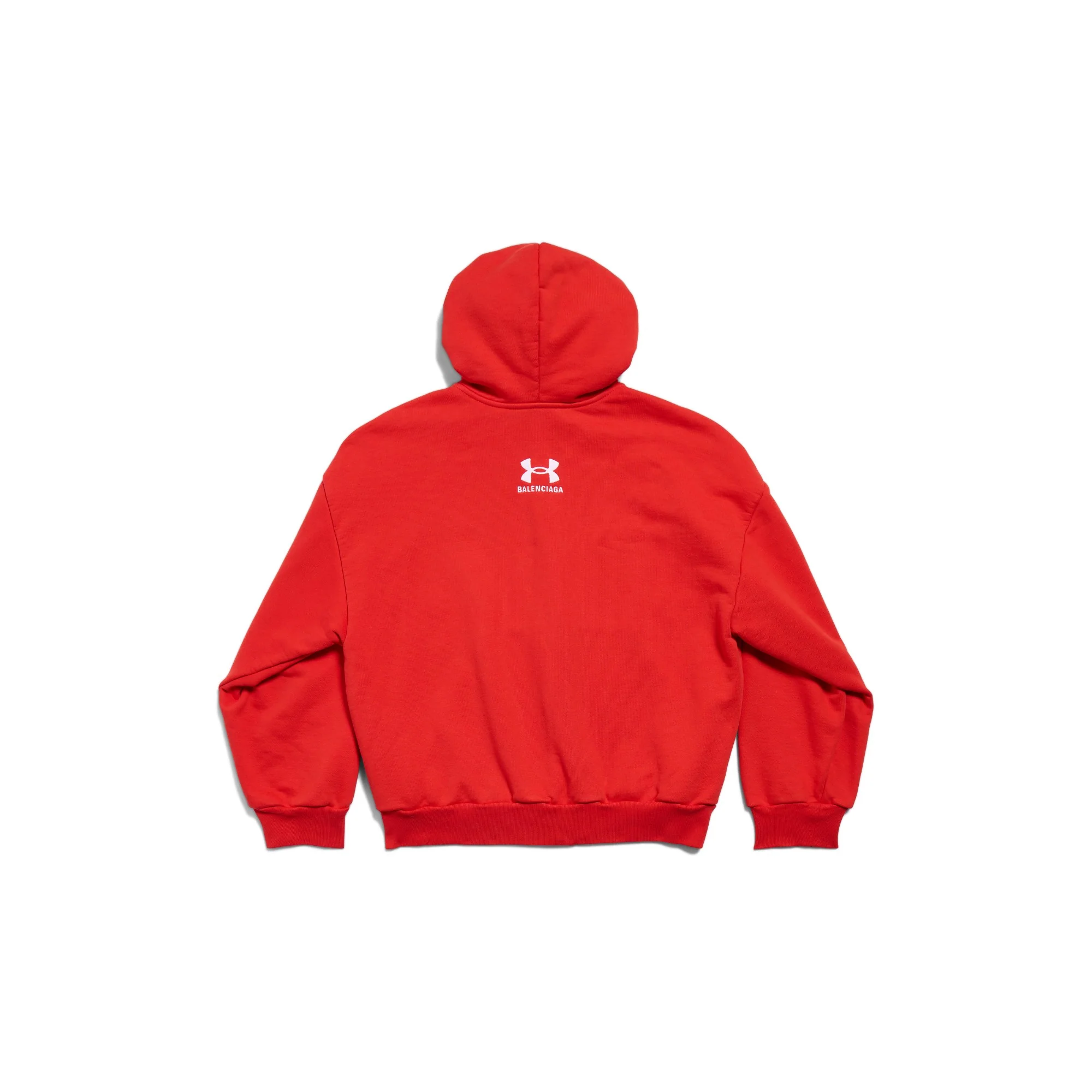 Under Armour Regular Zip-Up Hoodie - Red/White - Image 2