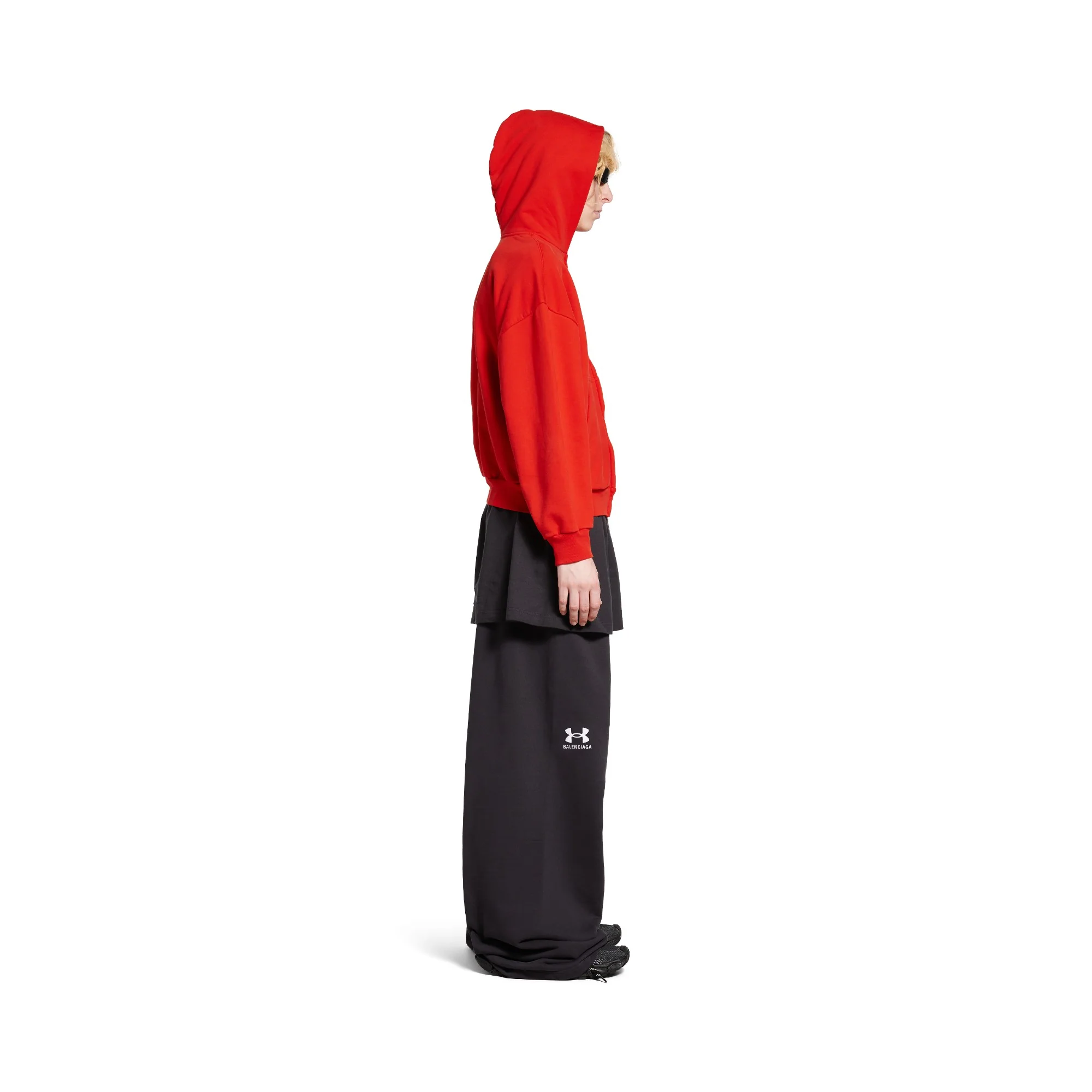 Under Armour Regular Zip-Up Hoodie - Red/White - Image 6
